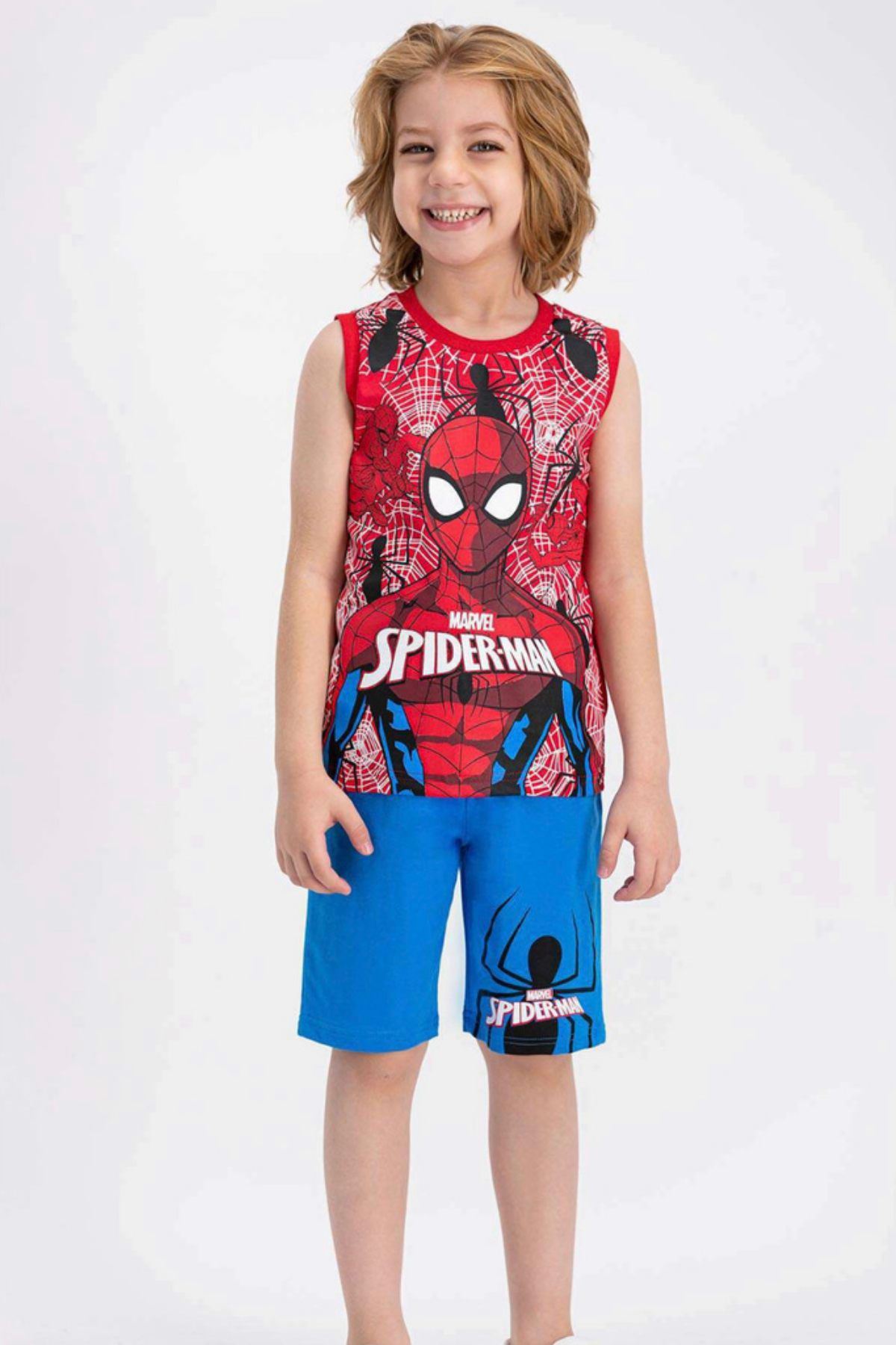 Lisanslı Spiderman Erkek Çocuk Takım  
