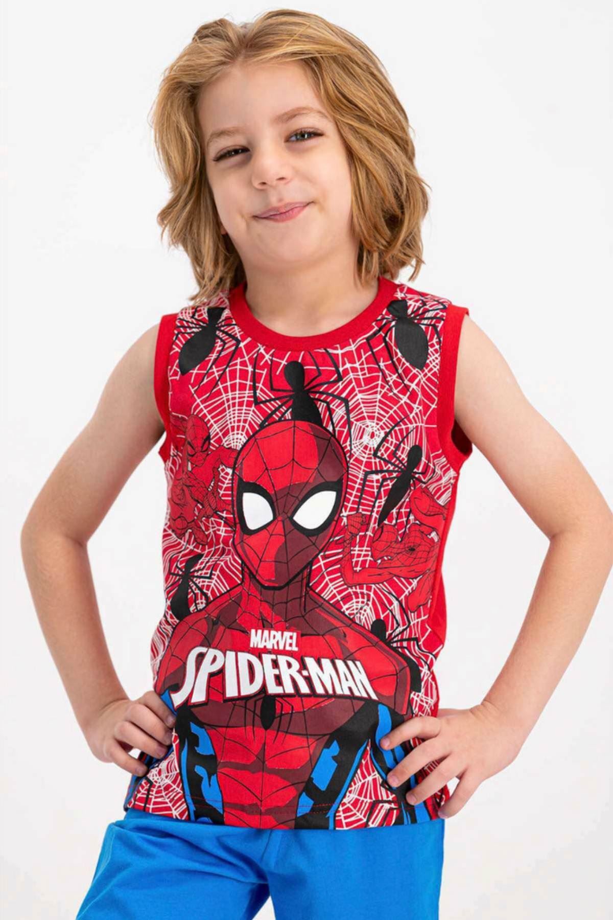 Lisanslı Spiderman Erkek Çocuk Takım  