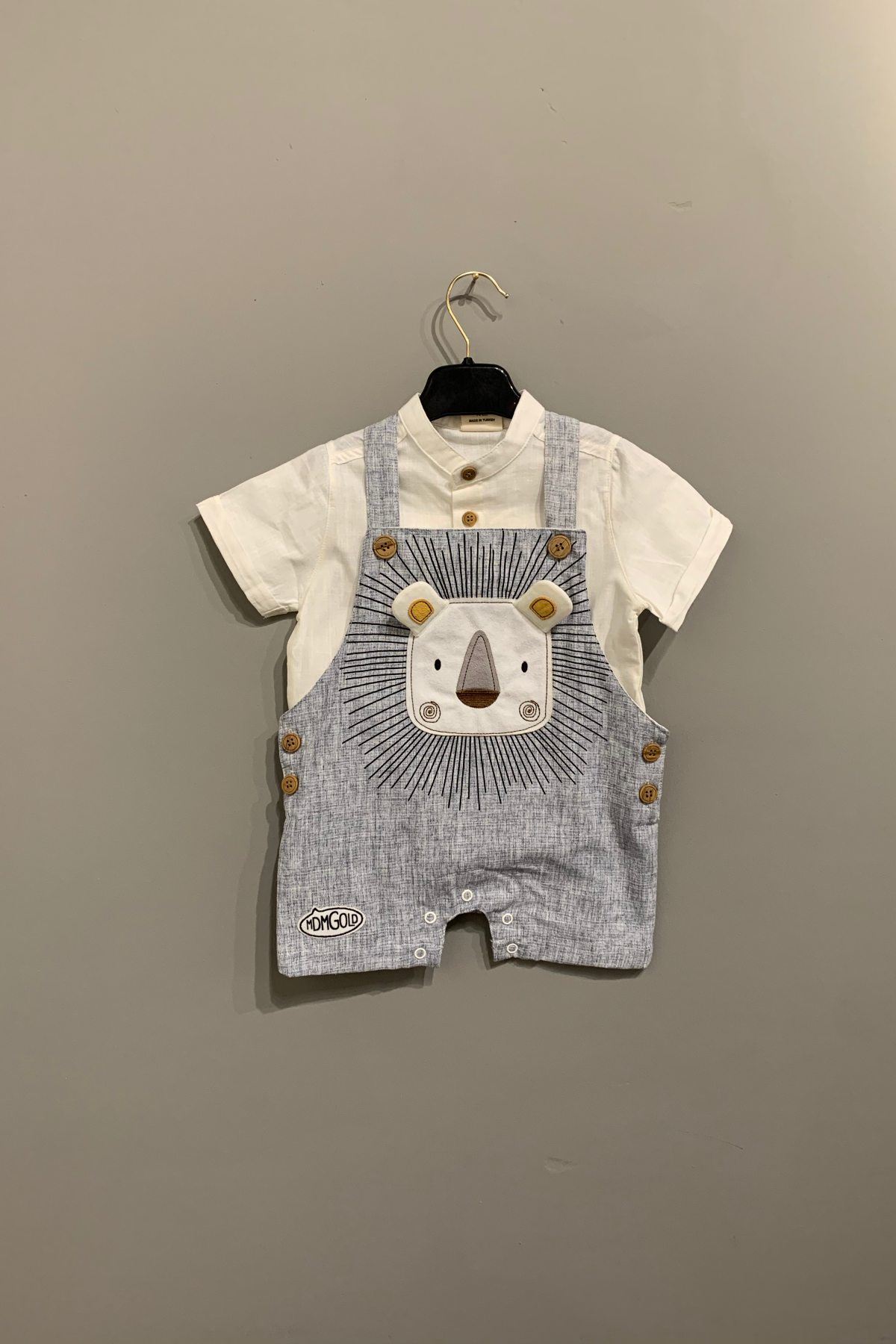 Salopet Erkek Bebek Takım Laci Hause Kids