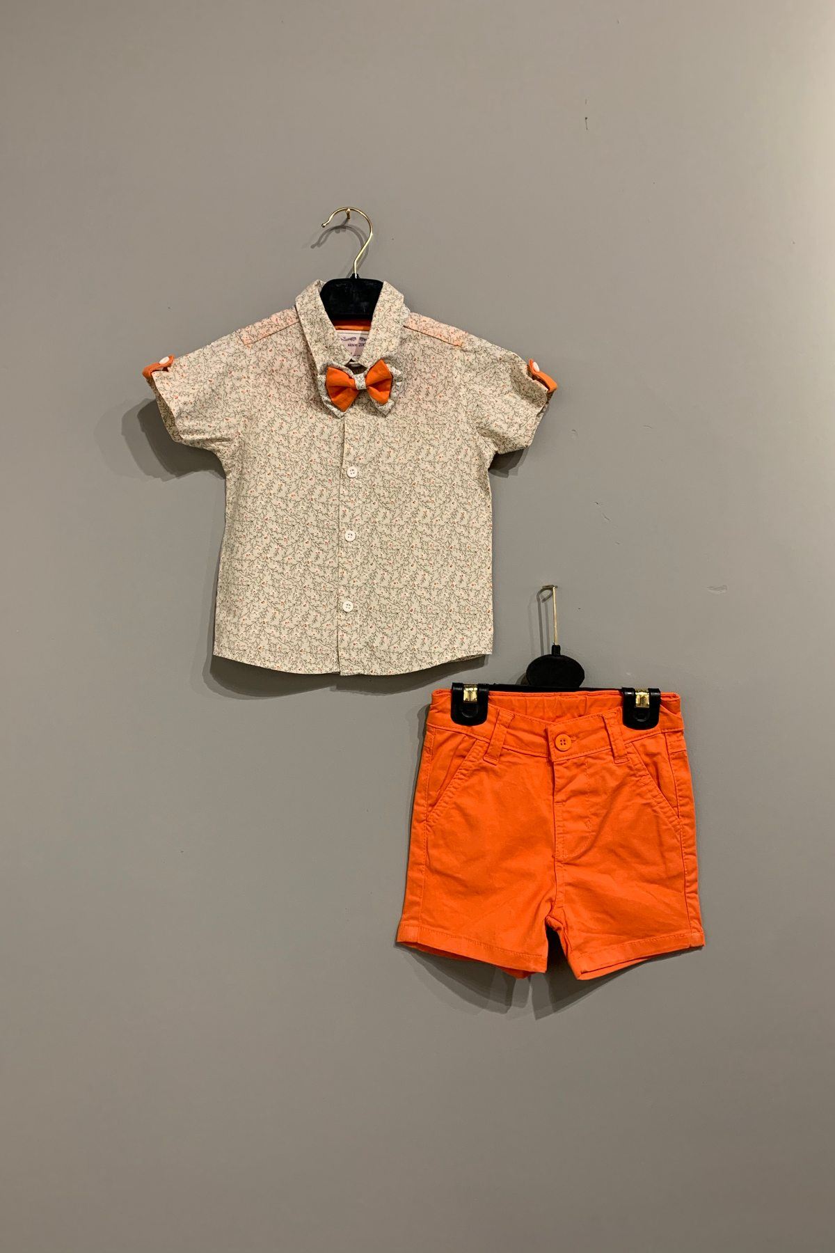 Trade Mark Papyonlu Erkek Bebek Takım Hause Kids