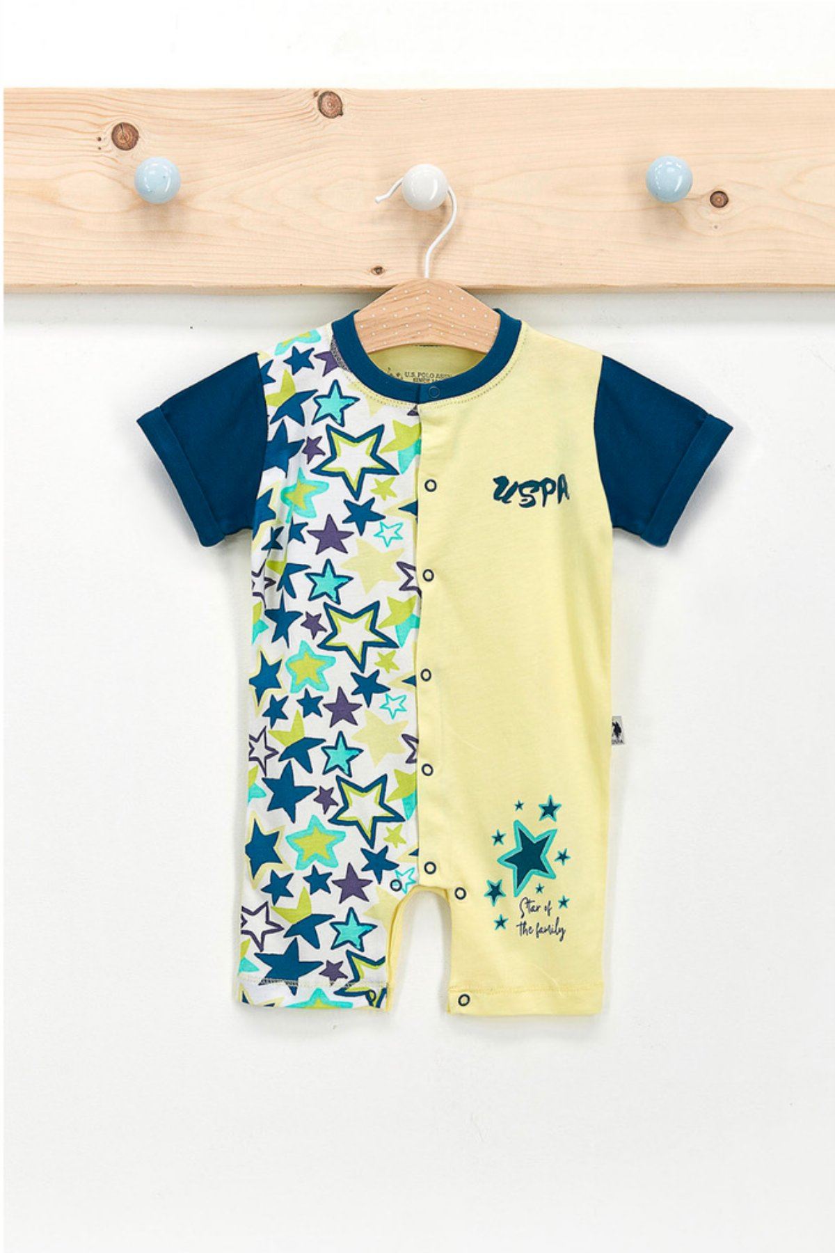 Us Polo ASSN Lisanslı Erkek Bebek Tulum Hause Kids