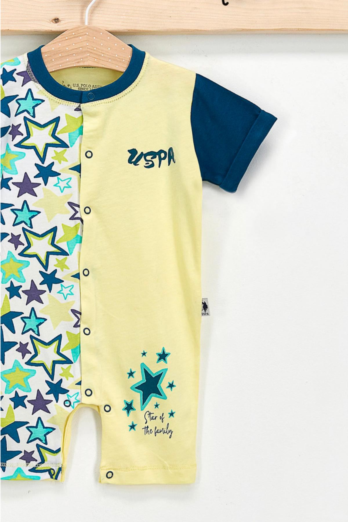 Us Polo ASSN Lisanslı Erkek Bebek Tulum Hause Kids
