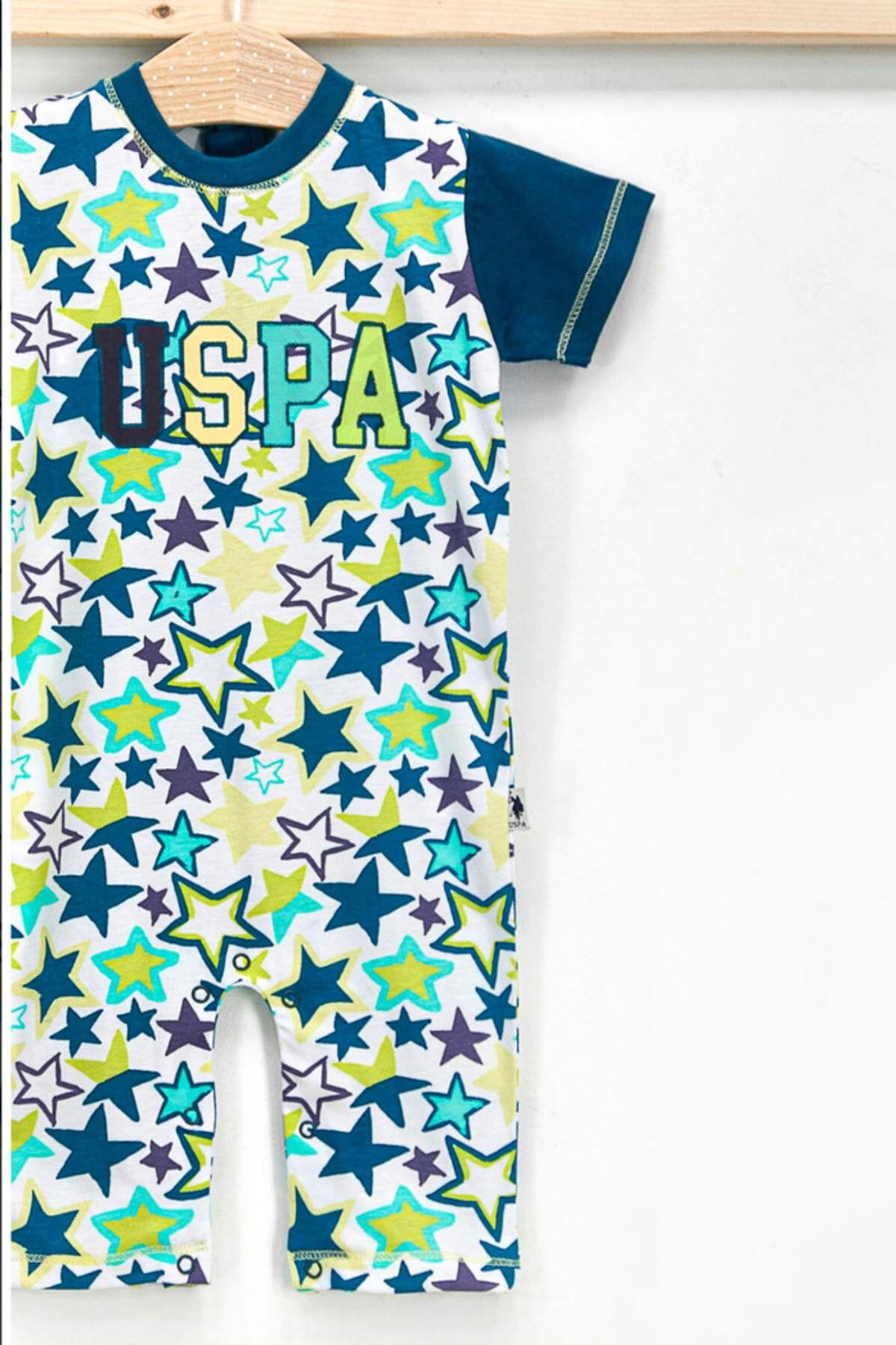 Us Polo ASSN Lisanslı Erkek Bebek Tulum Hause Kids