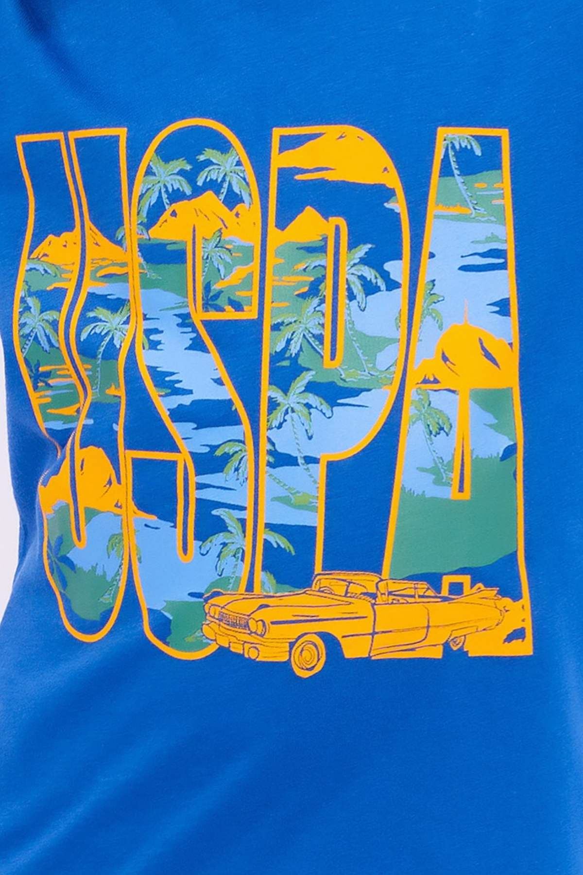 4-15  Yaş Us Polo ASSN Lisanslı Hawaii Takım - Mavi