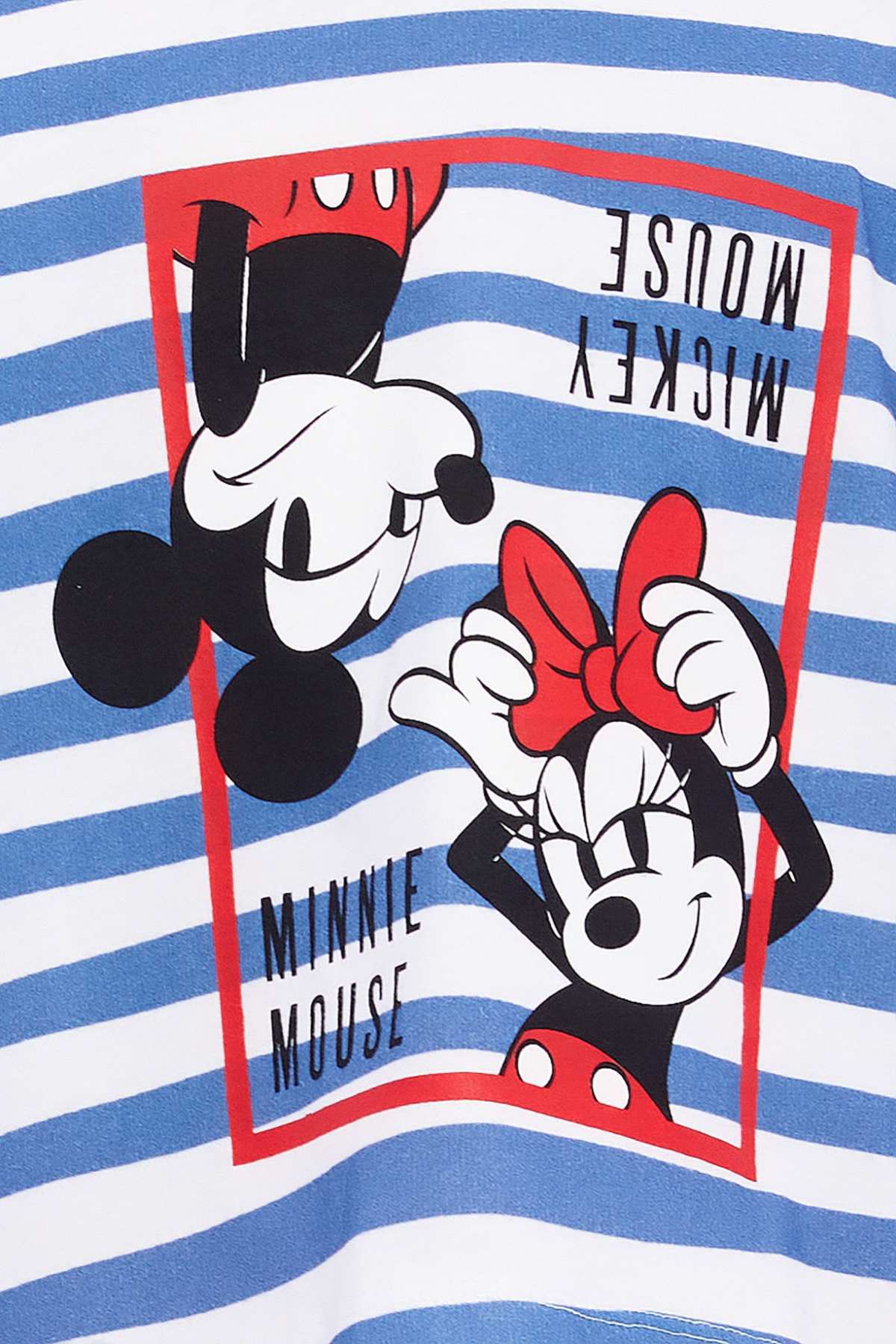 3-9 Yaş Minnie Mouse Kız Çocuk Taytlı Takım - Kırmızı