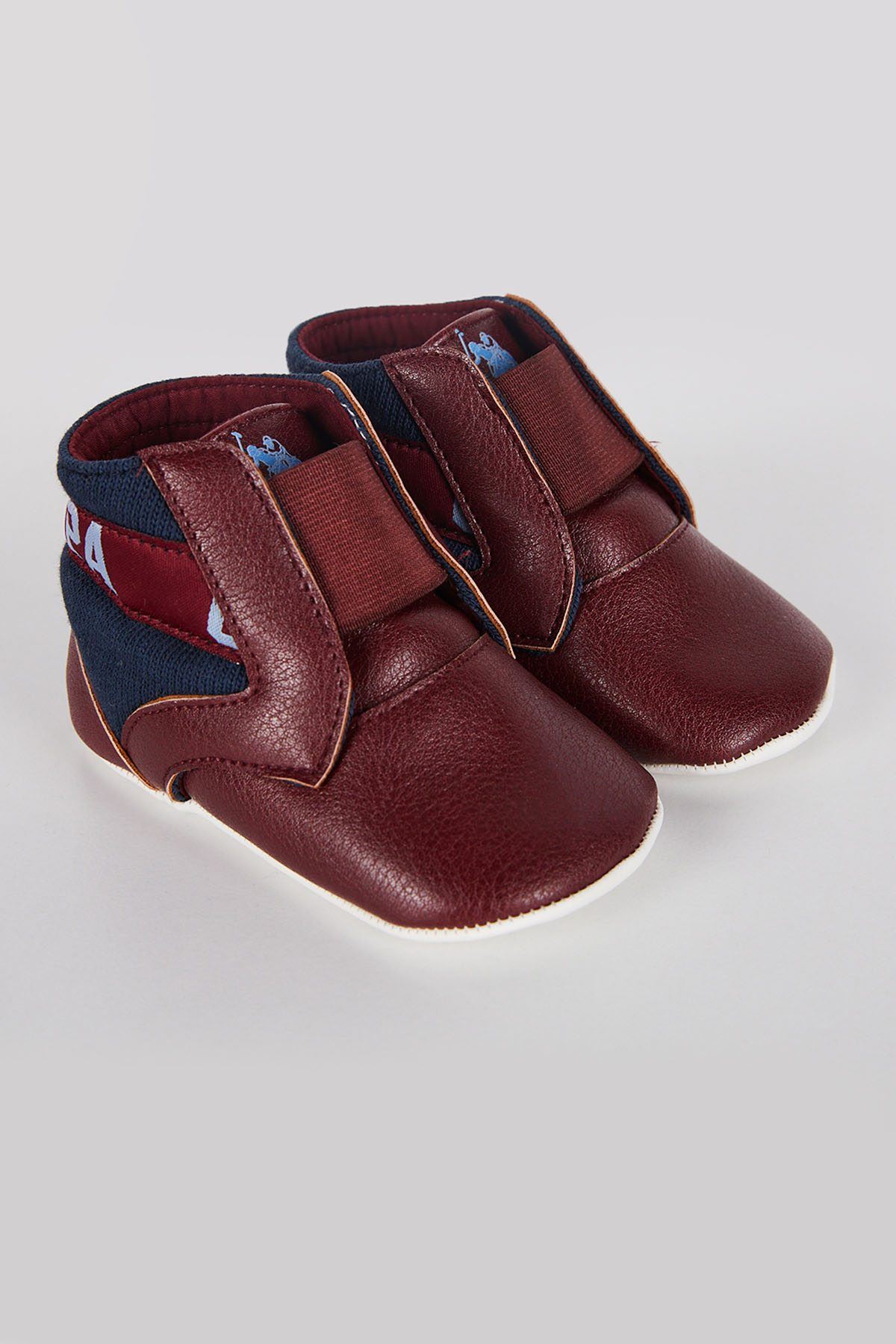 Us Polo Assn Lisanslı Erkek Bebek Ayakkabı - Bordo