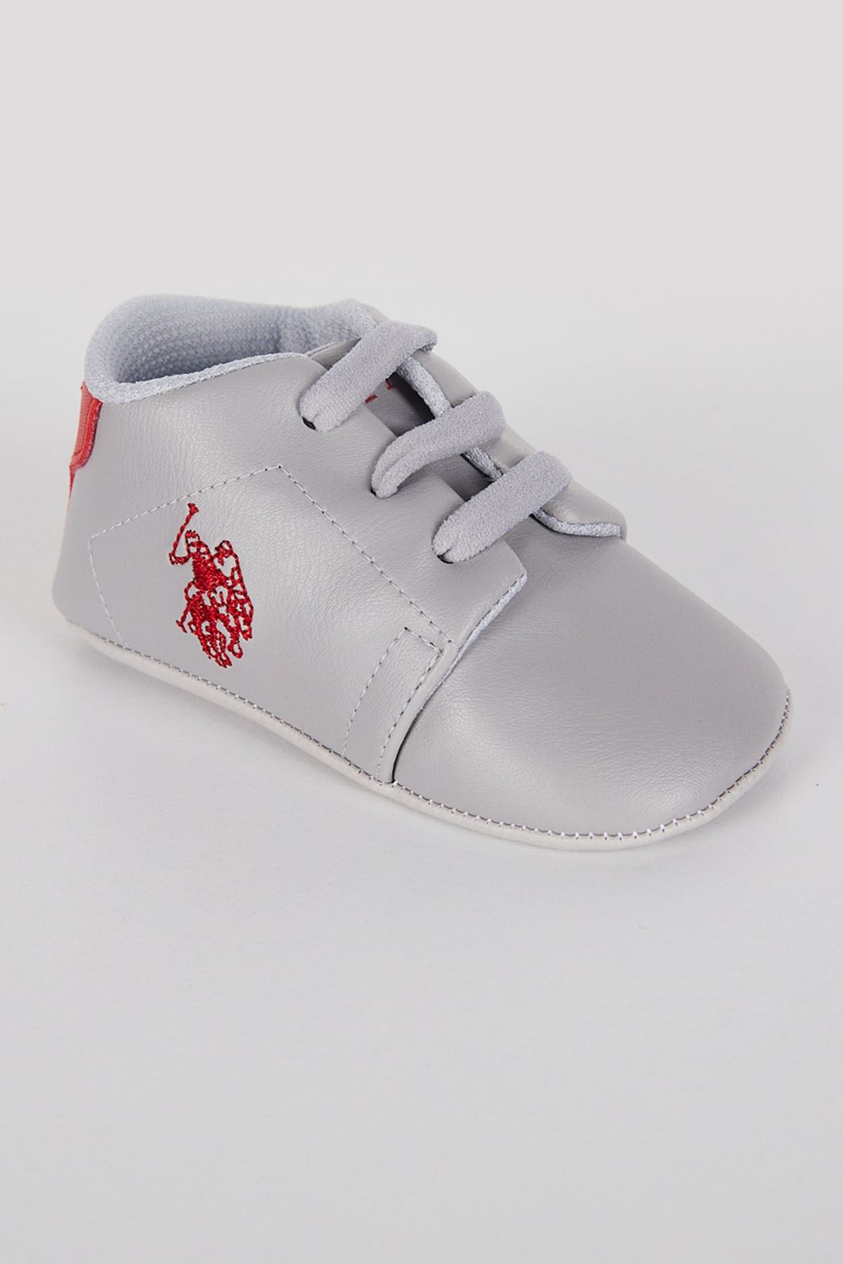 Us Polo Assn Lisanslı Erkek Bebek Ayakkabı - Gri