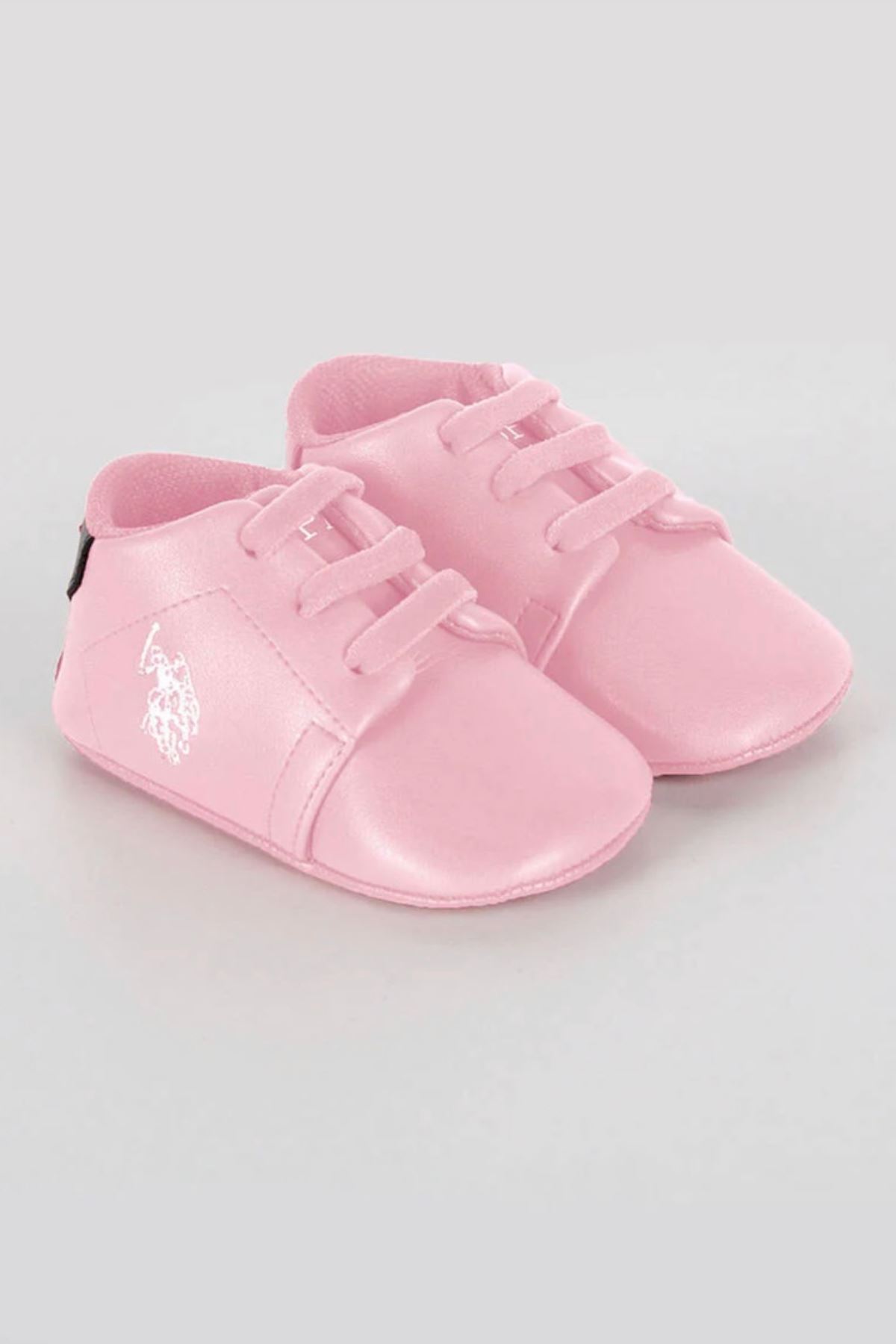 Us Polo Assn Lisanslı Kız Bebek Ayakkabı - Pembe