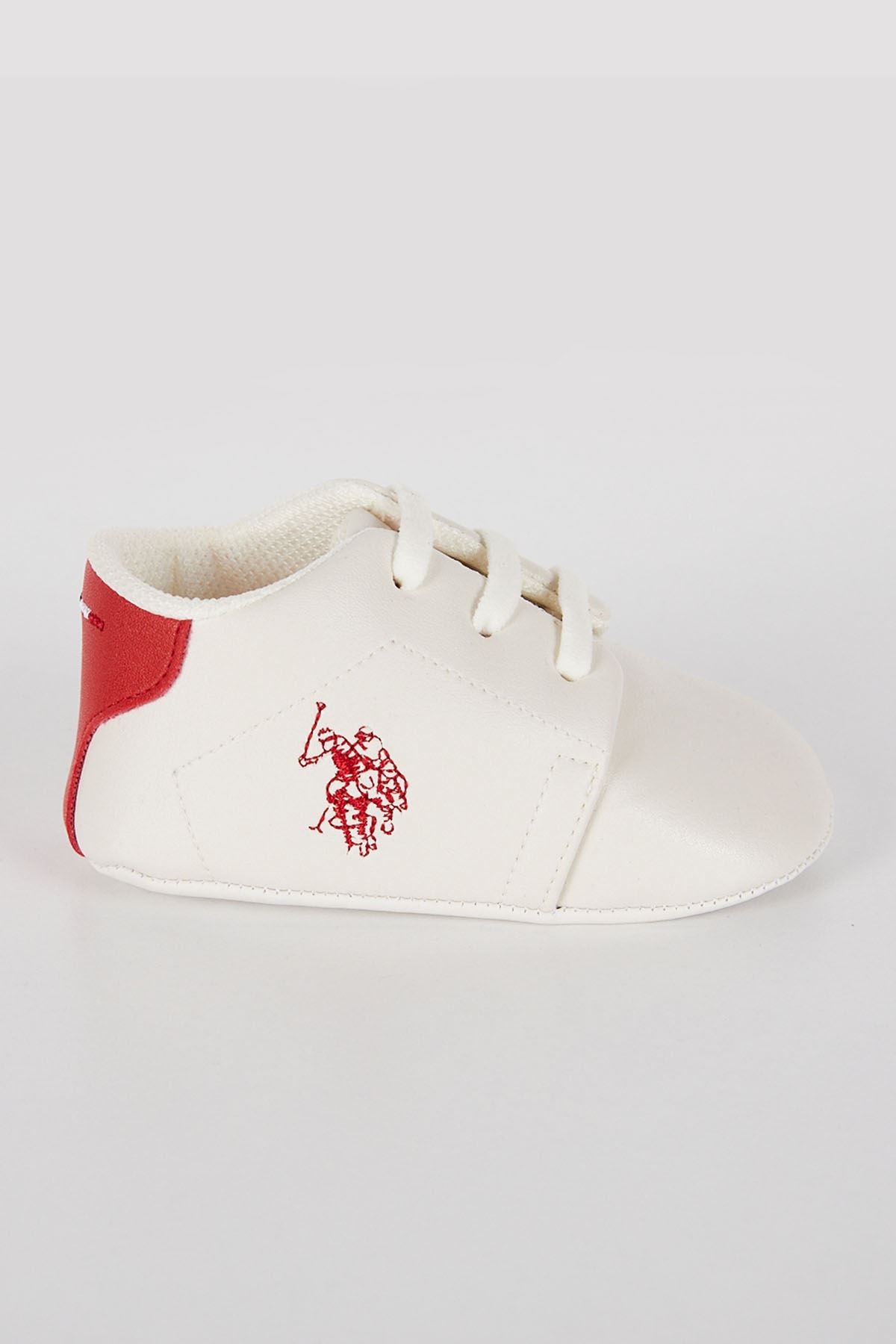 Us Polo Assn Lisanslı Kız Bebek Ayakkabı - Kemik