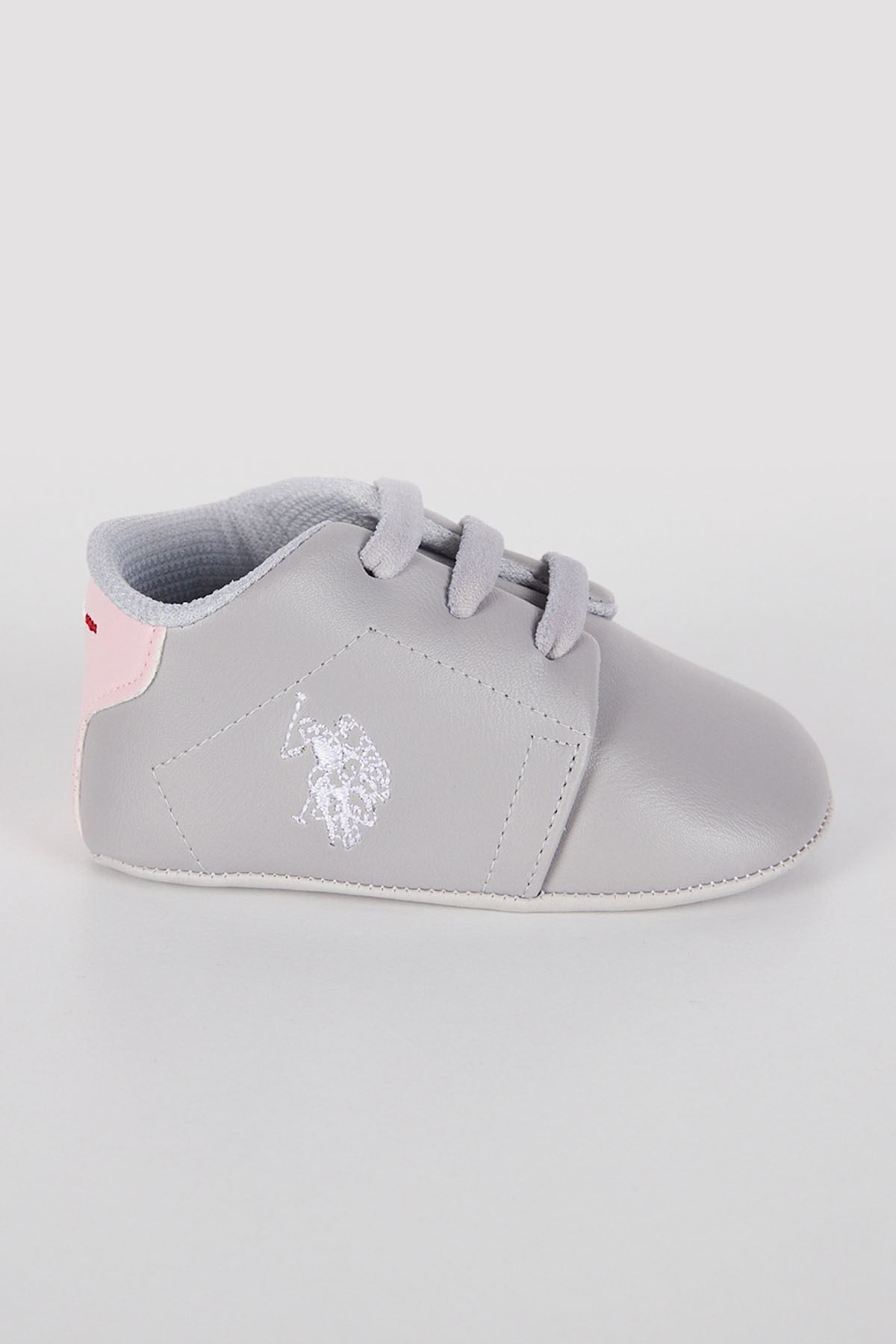 Us Polo Assn Lisanslı Kız Bebek Ayakkabı - Gri