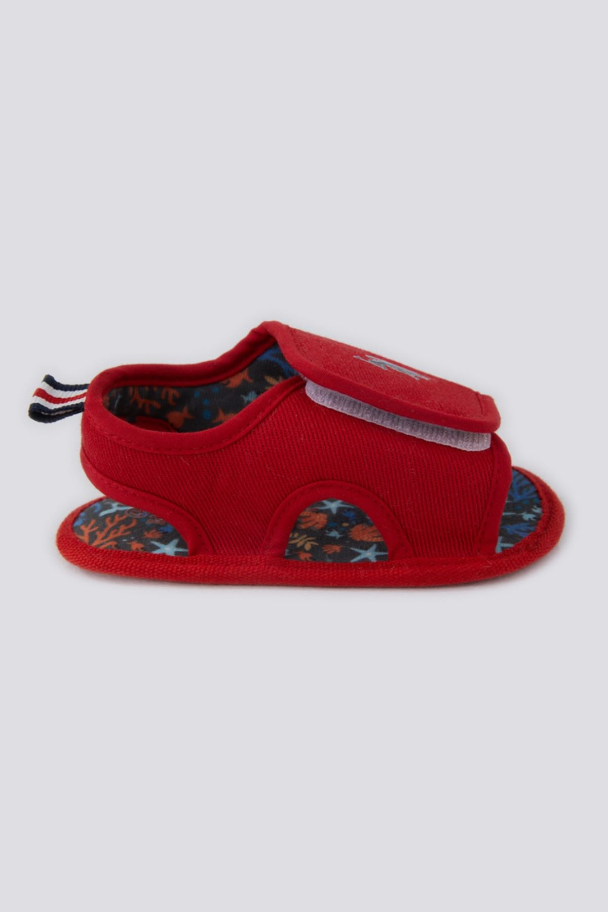 Soft Texture Lisanslı Us Polo Assn Erkek Bebek Ayakkabı -Kırmızı