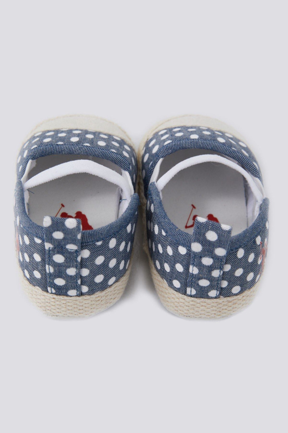 Soft Texture Lisanslı Us Polo Assn Kız Bebek Ayakkabı -Puantiyeli