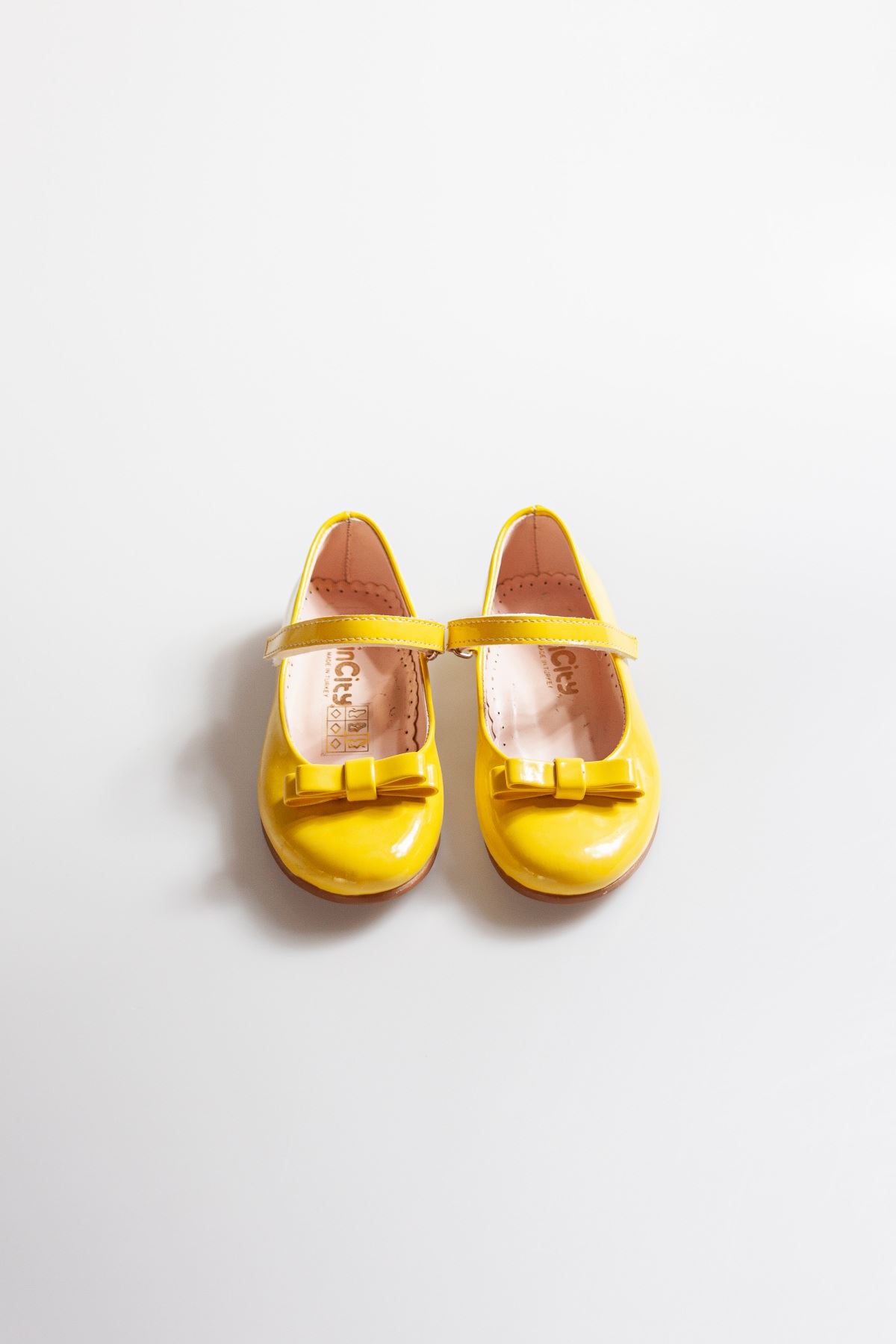 26-36 Numara İncity Kız Çocuk Ayakkabı -Sarı