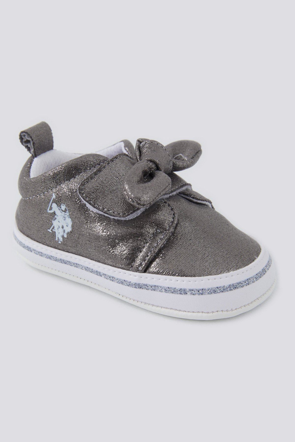 Soft Texture Lisanslı Us Polo Assn Kız Bebek Ayakkabı -Antrasit