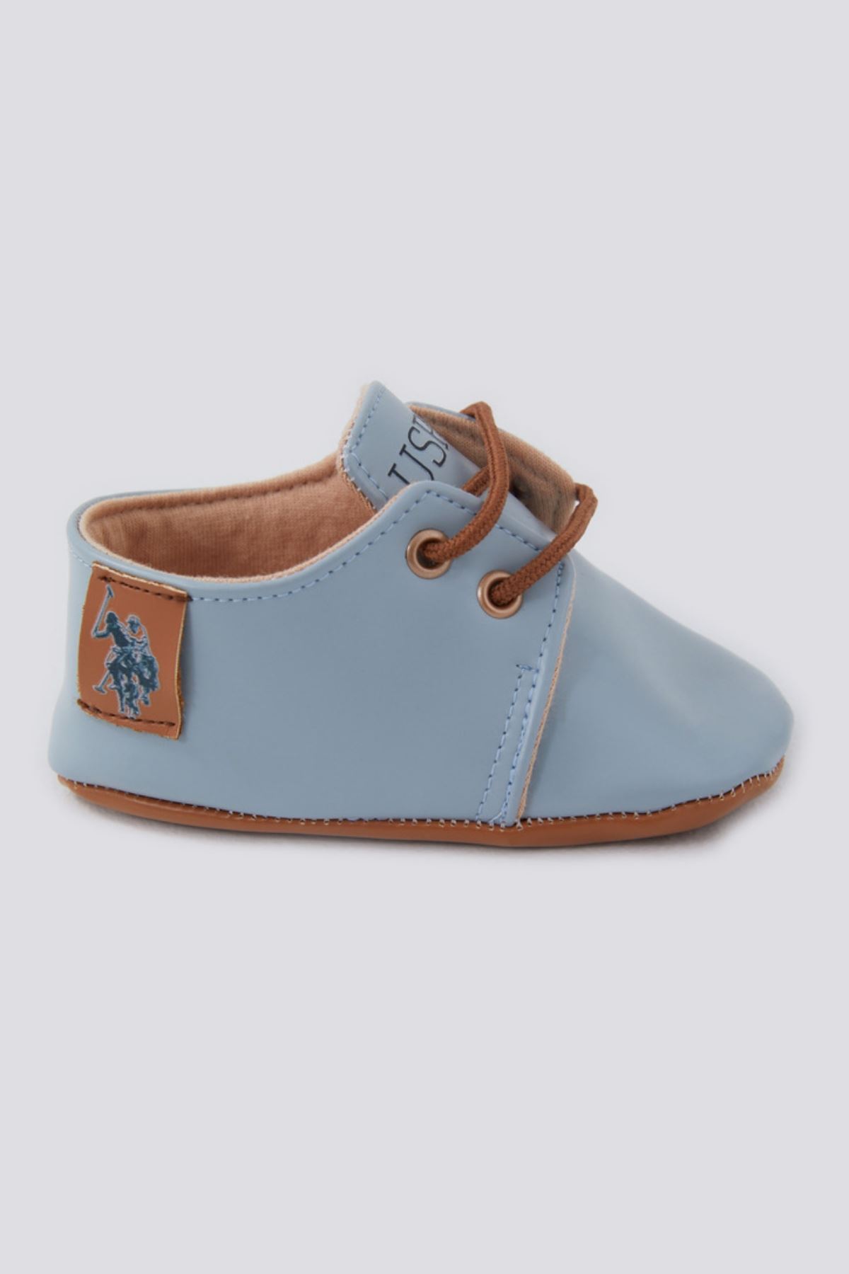 Soft Texture Lisanslı Us Polo Assn Erkek Bebek Ayakkabı -Mavi
