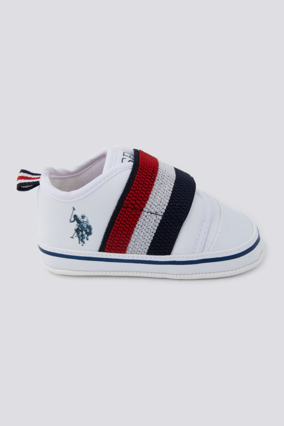 Soft Texture Lisanslı Us Polo Assn Erkek Bebek Ayakkabı -Beyaz