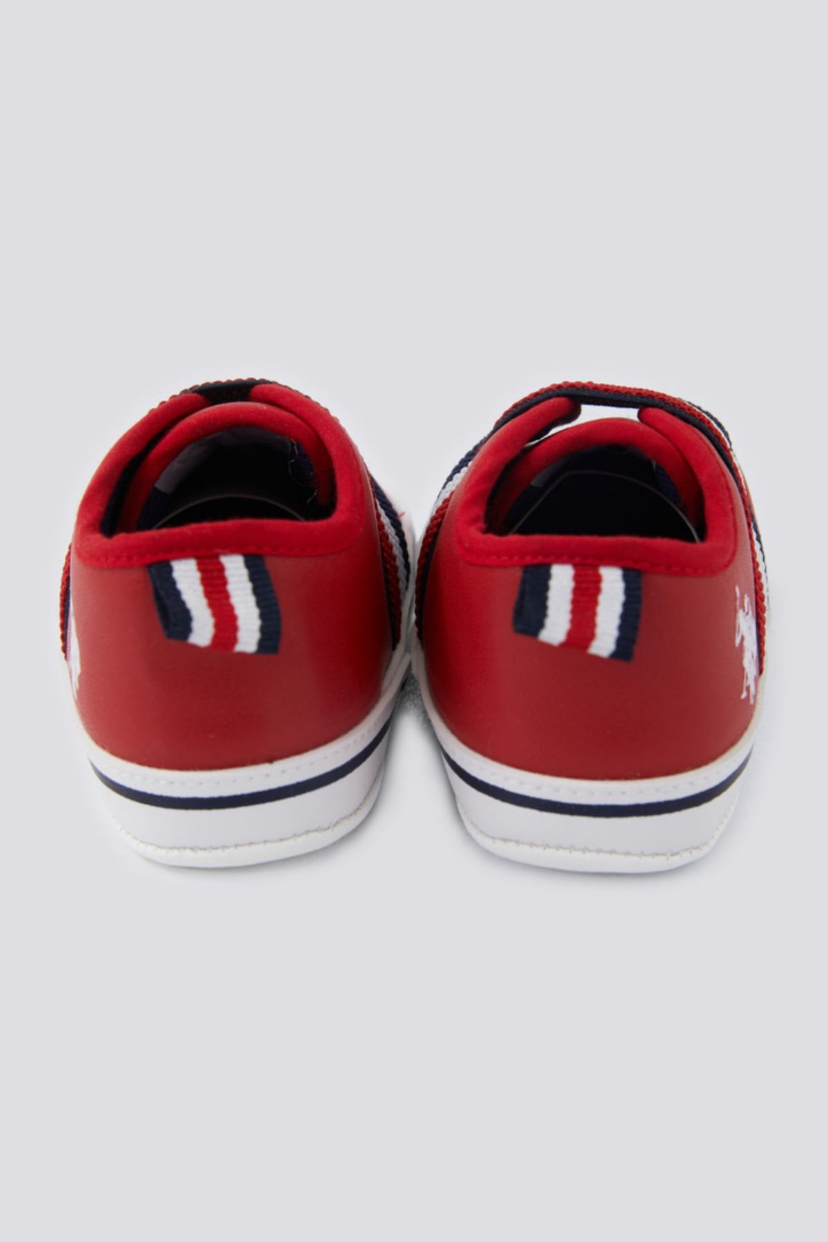 Soft Texture Lisanslı Us Polo Assn Erkek Bebek Ayakkabı -Kırmızı