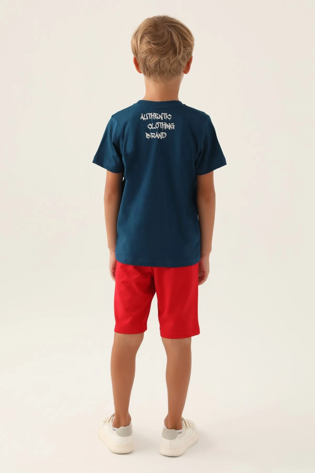 4-15 Yaş Lisanslı Us Polo ASSN Erkek Çocuk Takım -Koyu Lacivert