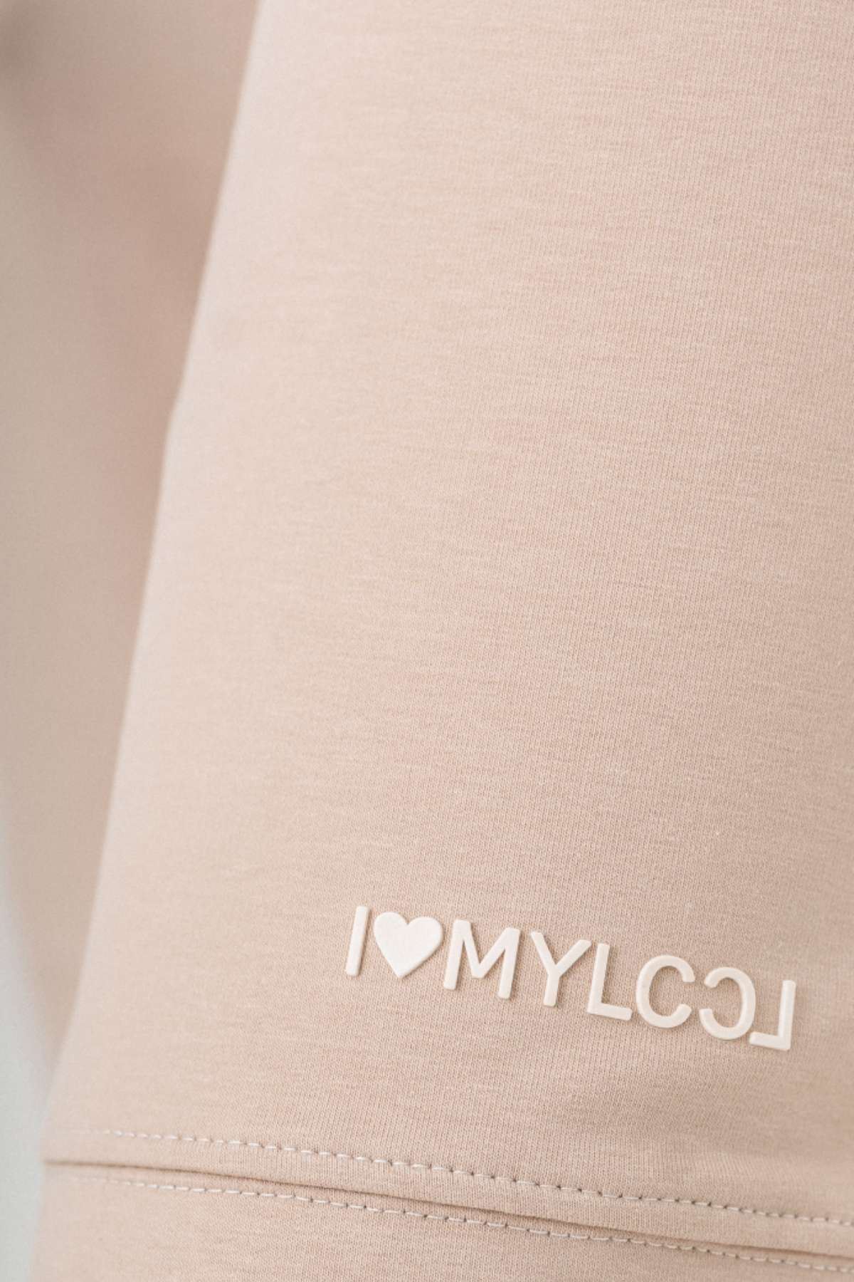 8-14 Yaş My Love Design Kız Çocuk Eşofman Takım -Latte-