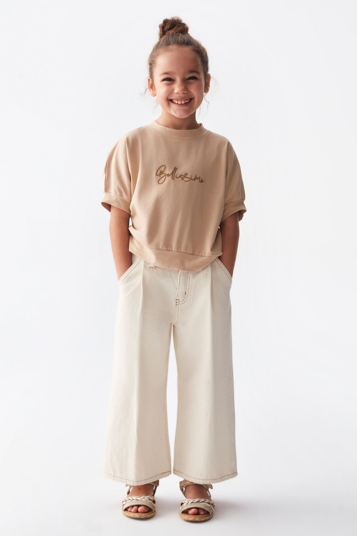 4-8 Yaş Bellissima Kız Çocuk Takım -Caramel-
