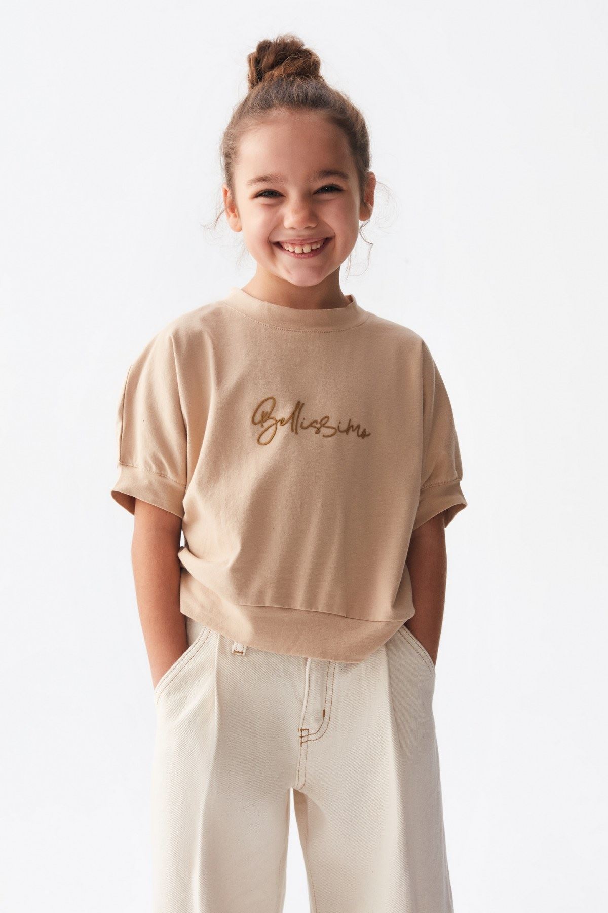 4-8 Yaş Bellissima Kız Çocuk Takım -Caramel-