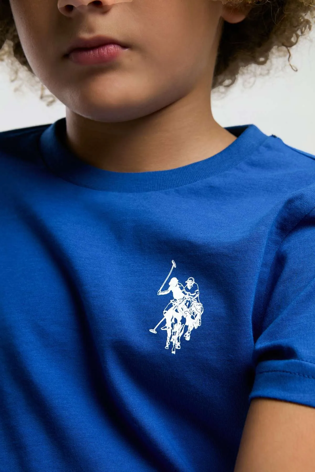 4-15 Yaş Lisanslı Us Polo ASSN Erkek Çocuk Takım-Mavi