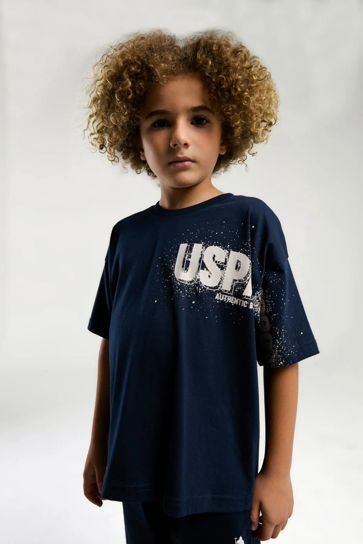4-15 Yaş Lisanslı Us Polo ASSN Erkek Çocuk Takım-Lacivert