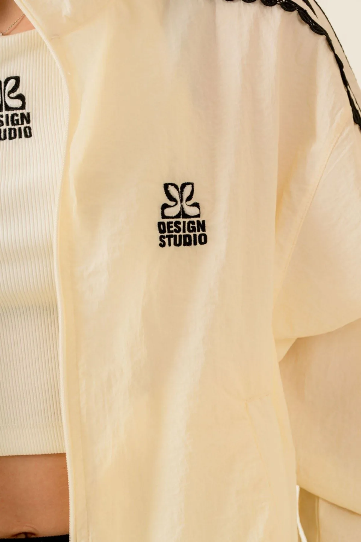 9-15 Yaş Design Berceste Sport Kız Çocuk Takım-Krem
