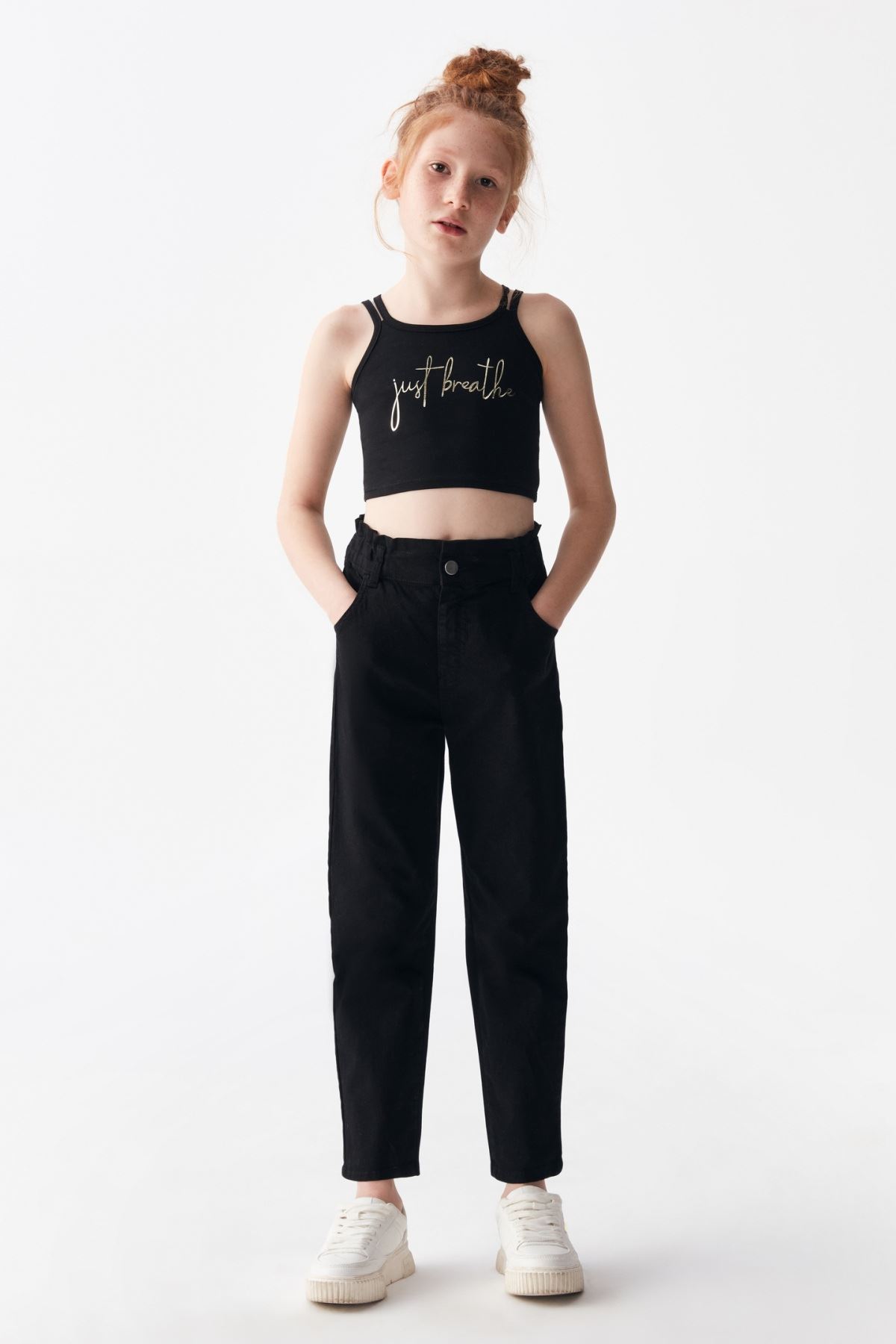 8-14 Yaş Paloma Shane Kız Çocuk Hırka-Krem