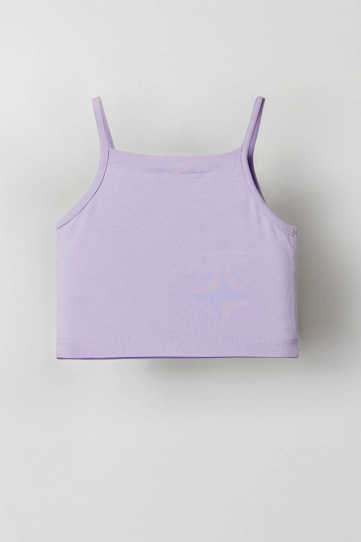 4-8 Yaş Elagance Basic Kız Çocuk Crop-Lila