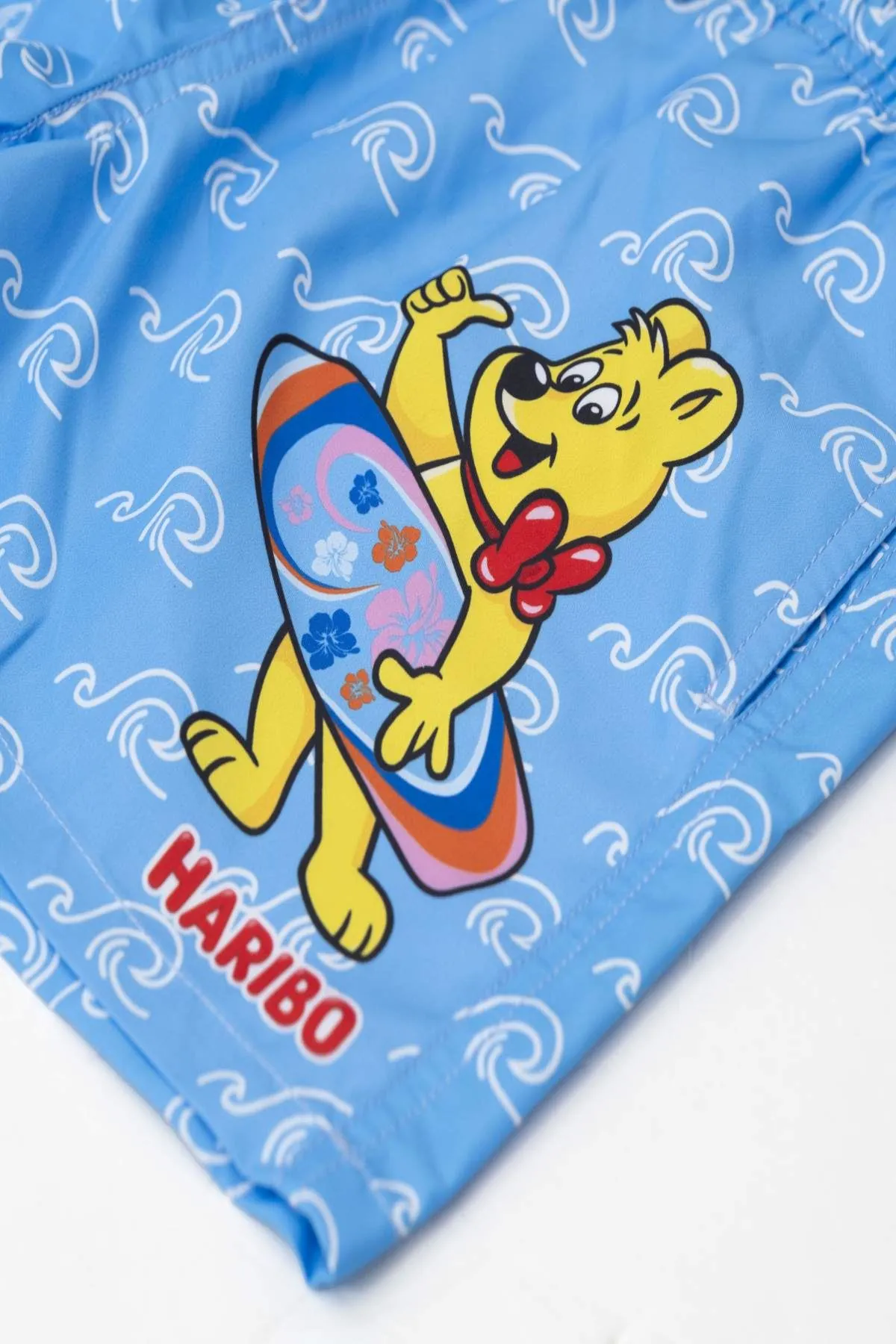 5-12 Yaş Lisanslı Haribo Erkek Çocuk Şort Mayo-Mavi