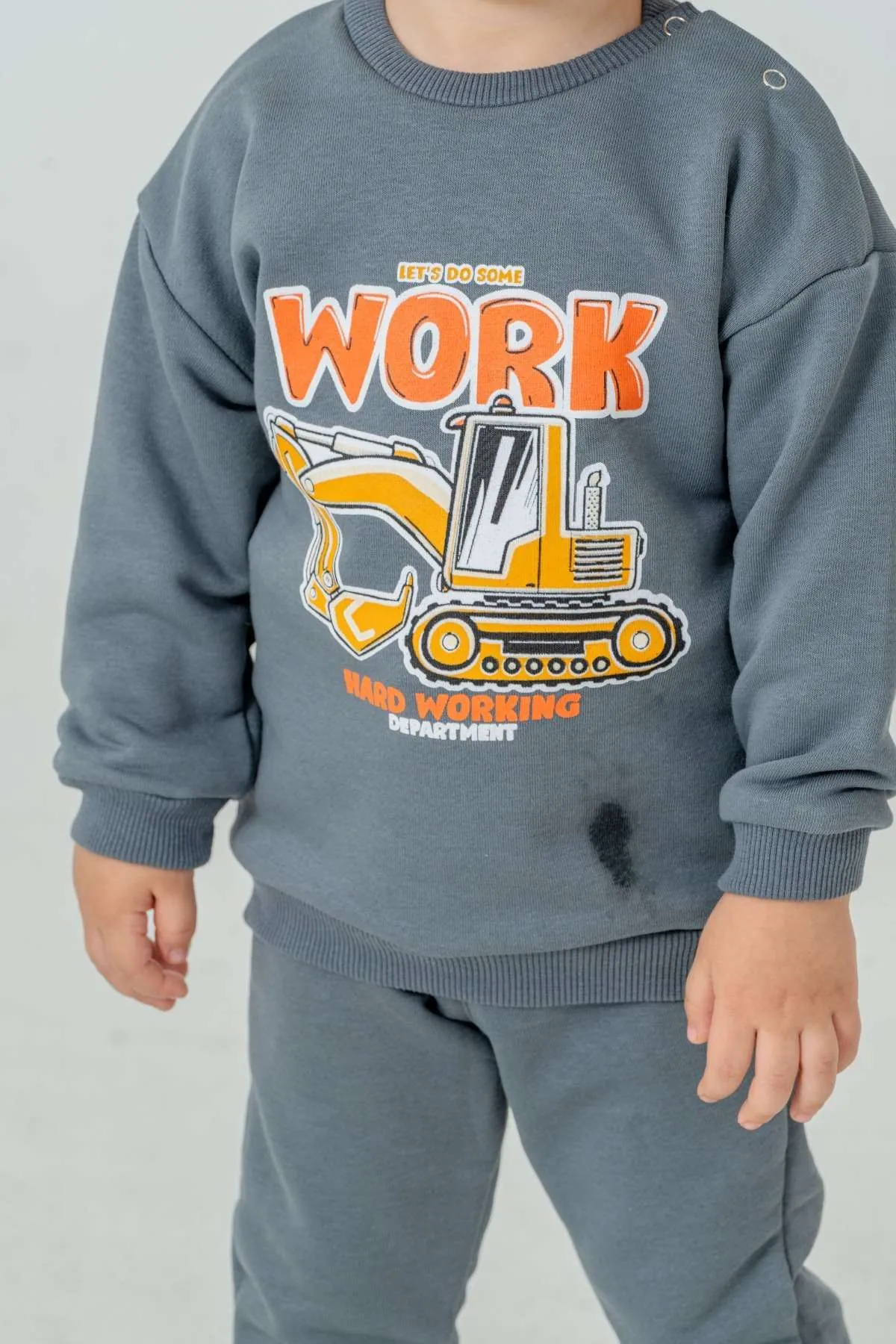 9-24 Aylık Nature Work Erkek Bebek Takım-İndigo