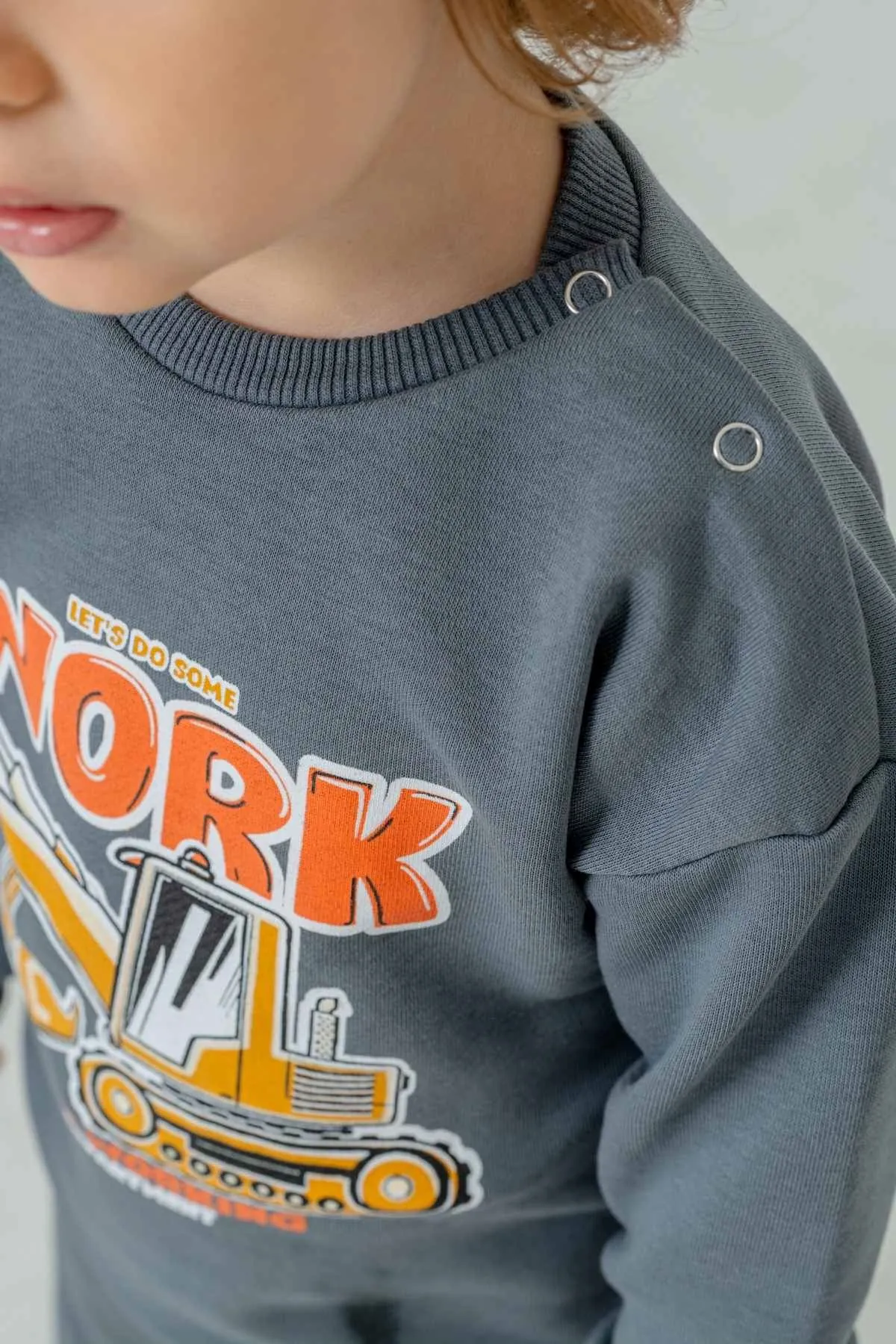 9-24 Aylık Nature Work Erkek Bebek Takım-İndigo