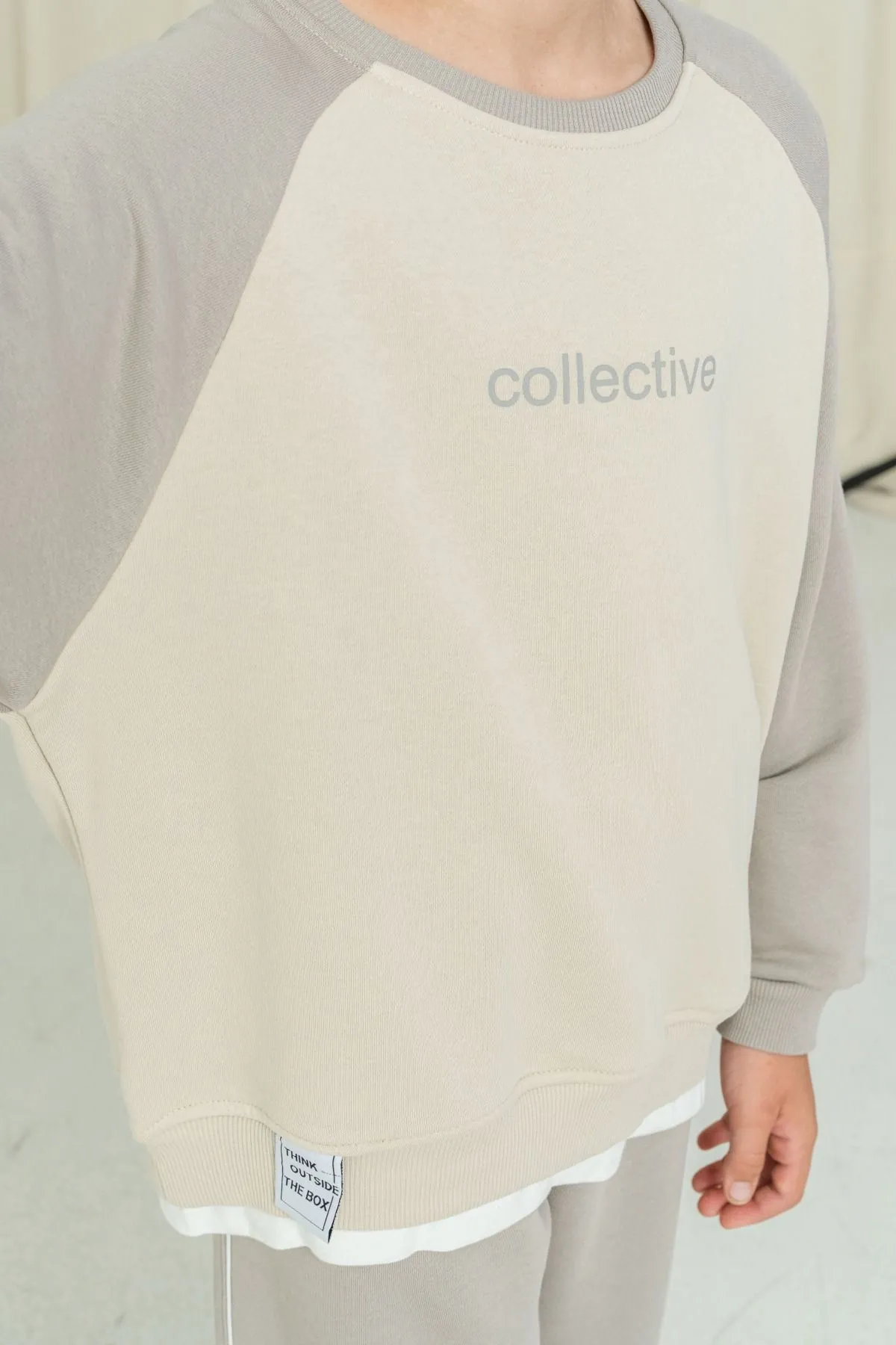 8-12 Yaş Collective Cool Erkek Çocuk Takım-Uzay Grisi