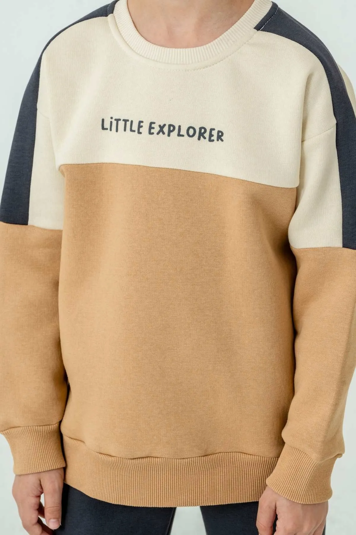1-6 Yaş Litte Explorer Erkek Çocuk Takım-Latte