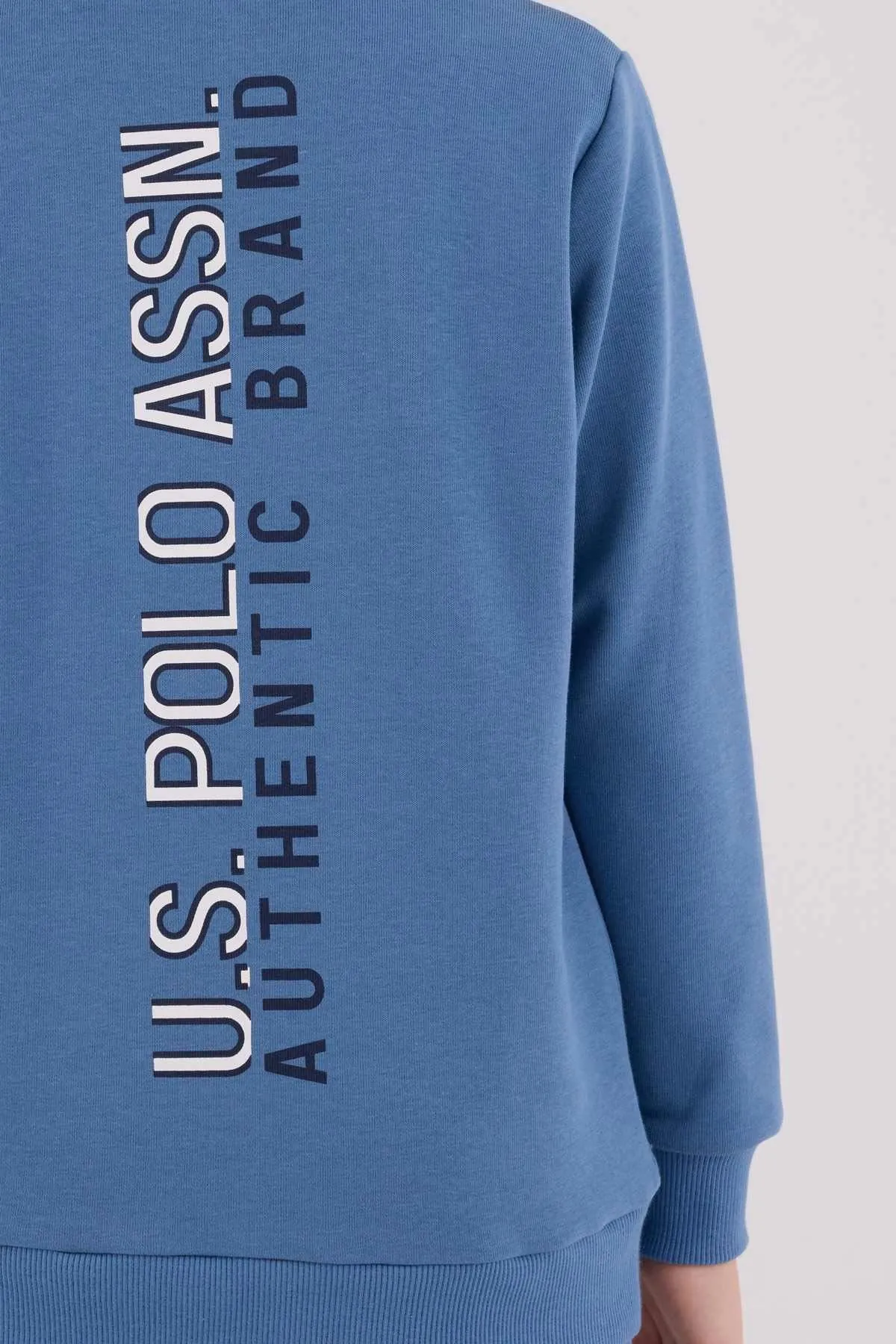 4-15 Yaş Lisanslı Us Polo Assn Erkek Çocuk Takım-Mavi