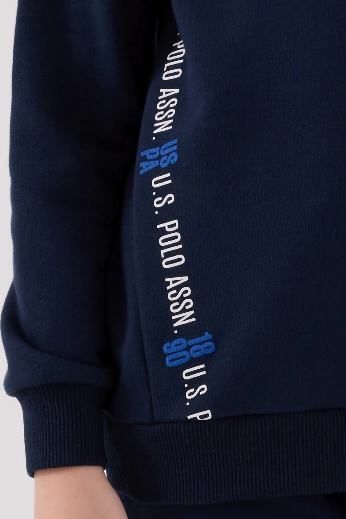 4-15 Yaş Lisanslı Us Polo Assn Erkek Çocuk Takım-Lacivert