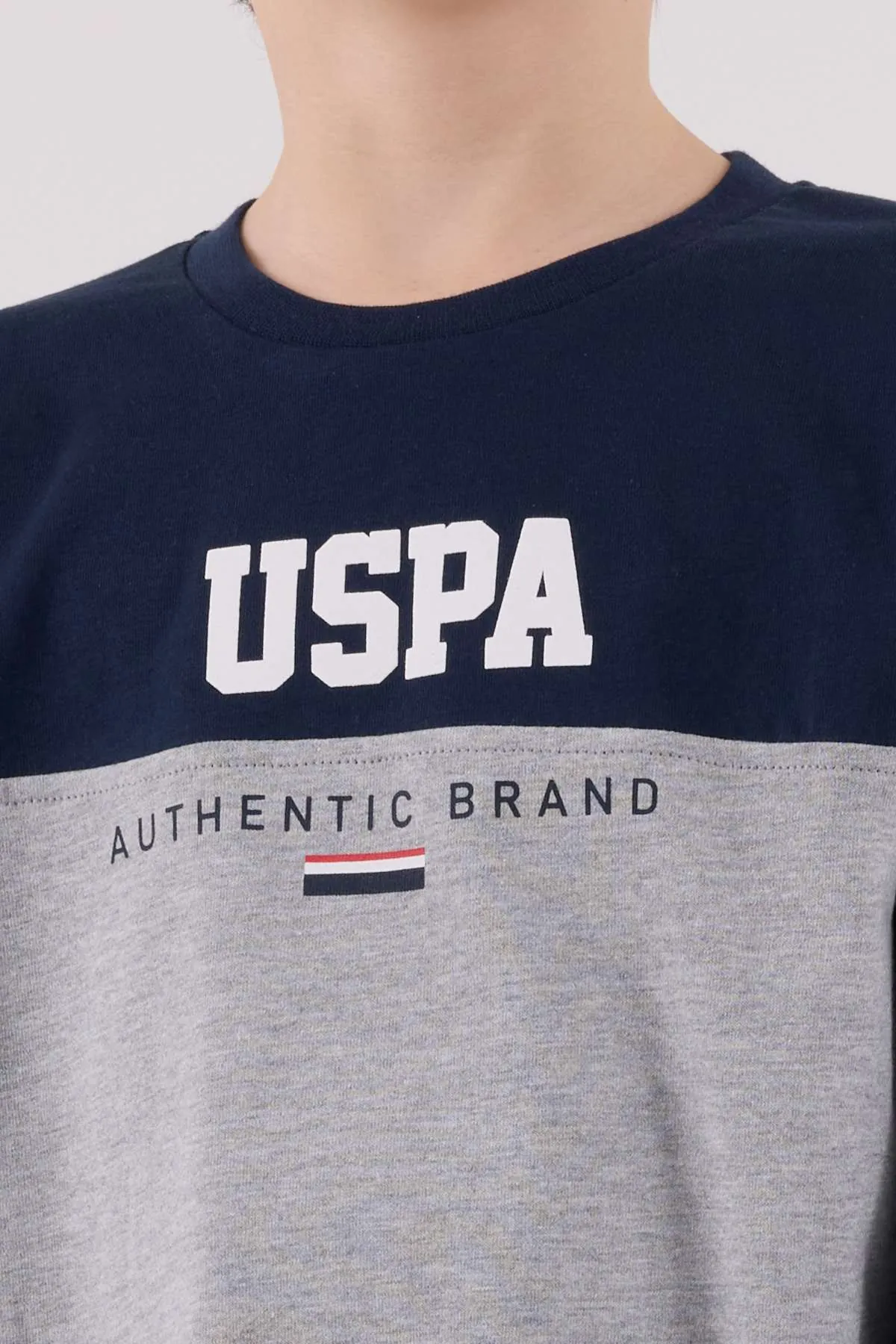 4-15 Yaş Lisanslı Us Polo Assn Erkek Çocuk Takım-Uzay Grisi