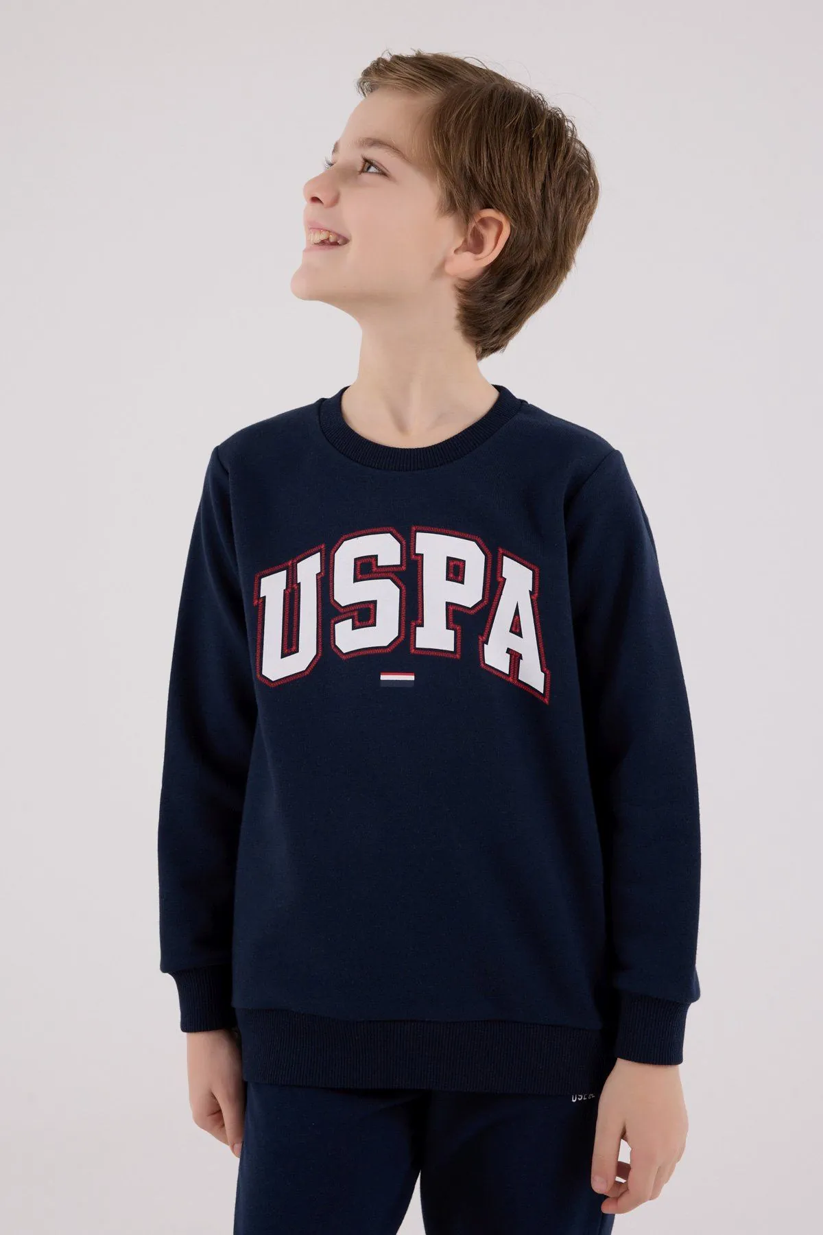 4-15 Yaş Lisanslı Us Polo Assn Erkek Çocuk Takım-Lacivert