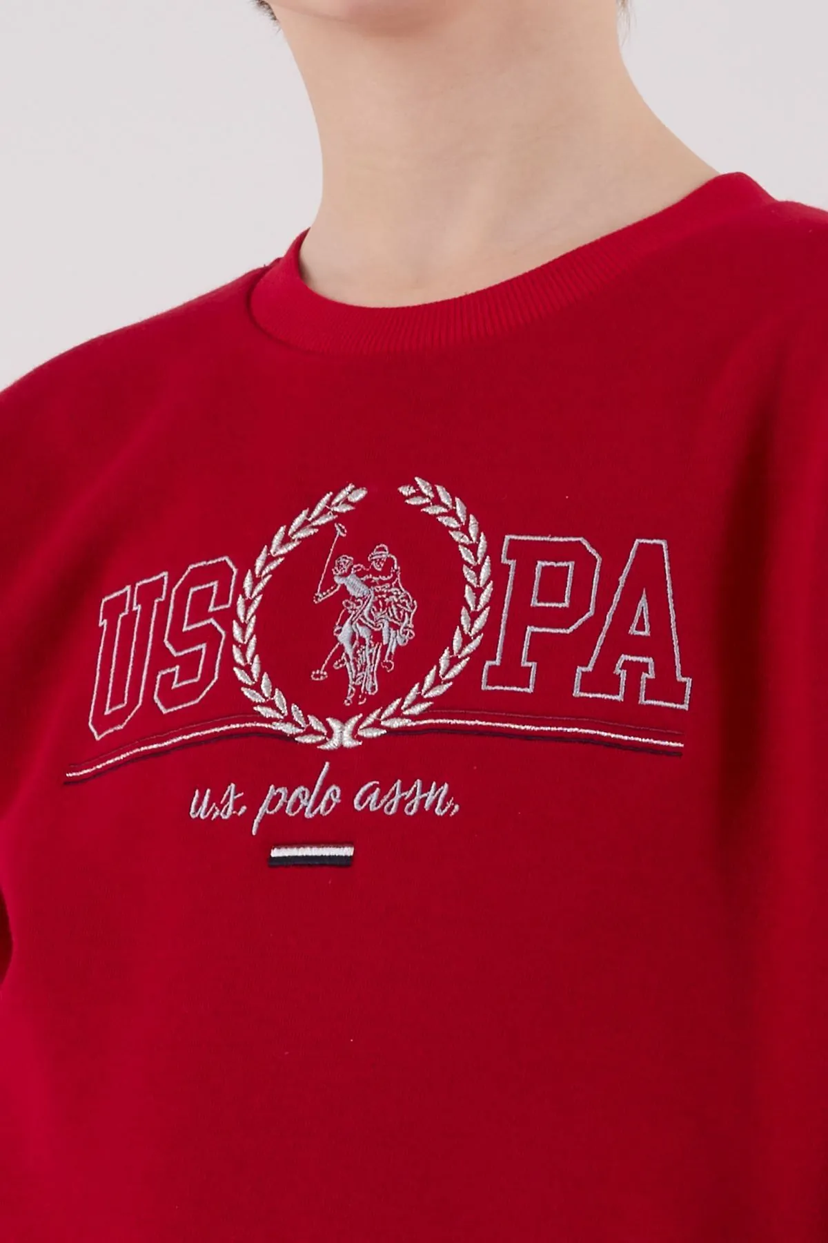 4-15 Yaş Lisanslı Us Polo Assn Erkek Çocuk Takım-Kırmızı