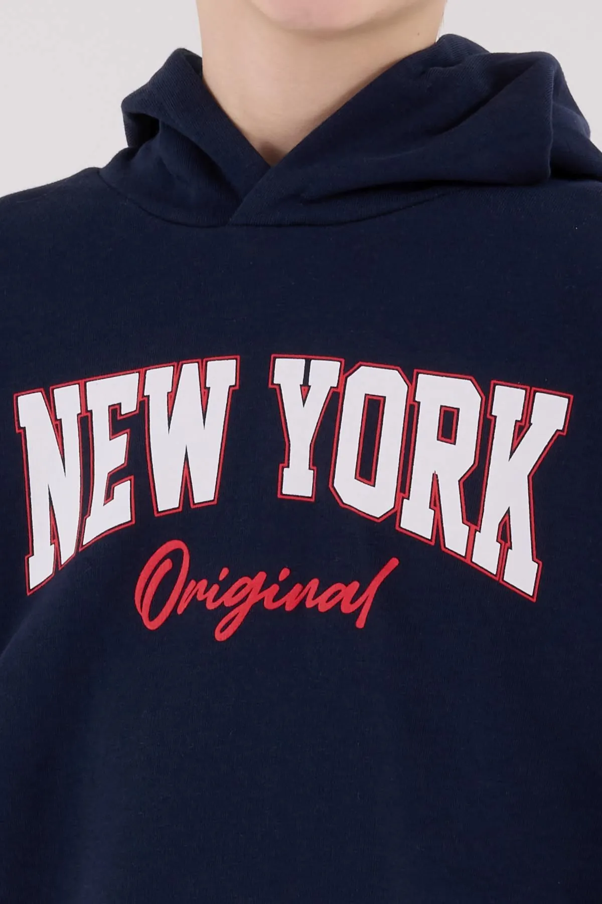 9-15 Yaş New York Erkek Çocuk Takım-Lacivert