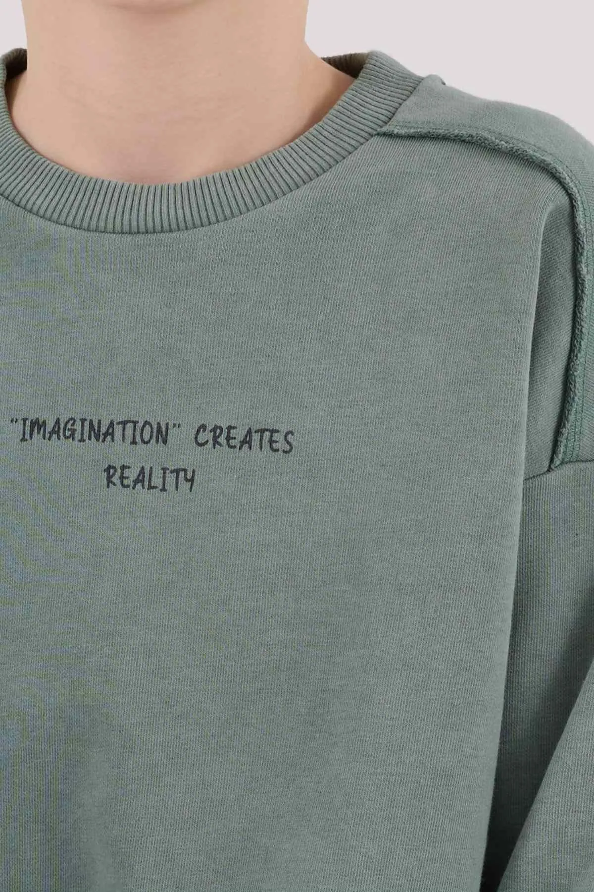 9-15 Yaş Imaginatıon Creates Erkek Çocuk Takım-Haki