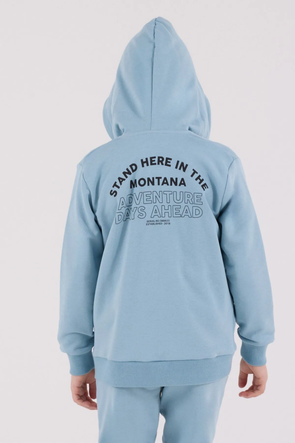 9-15 Yaş Advanture Montana Erkek Çocuk Takım-Mavi