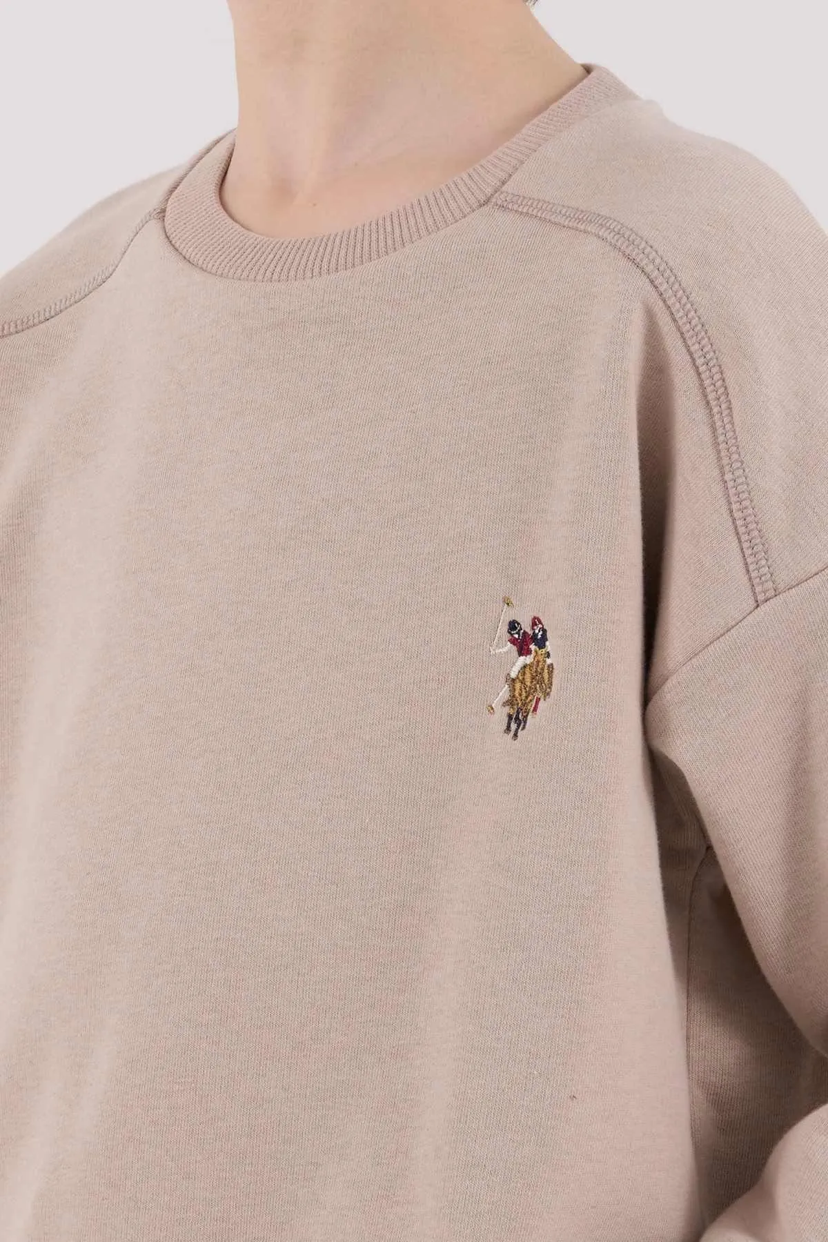 4-15 Yaş Lisanslı Us Polo Assn Erkek Çocuk Takım-Latte
