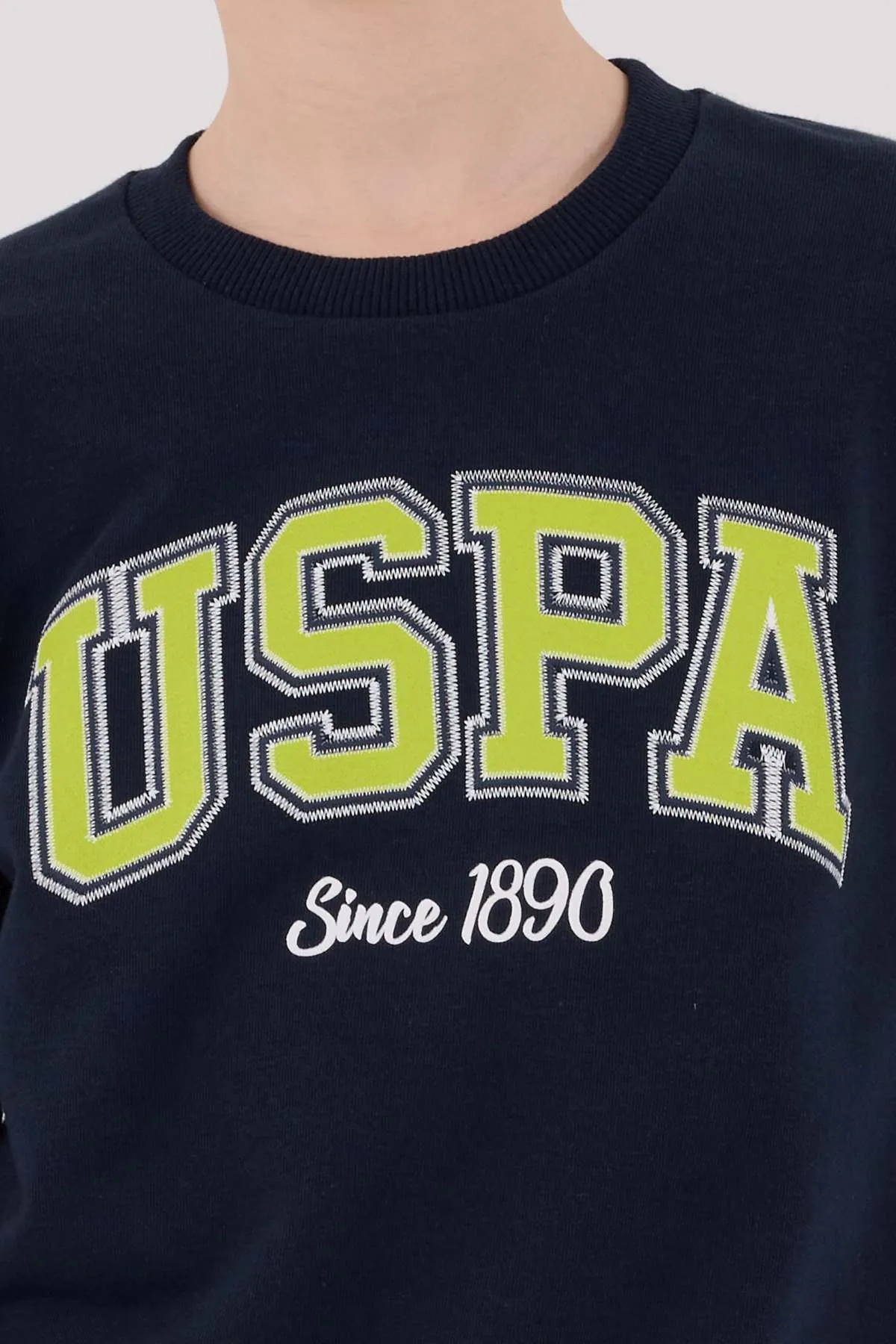 4-15 Yaş Lisanslı Us Polo Assn Erkek Çocuk Takım-Lacivert