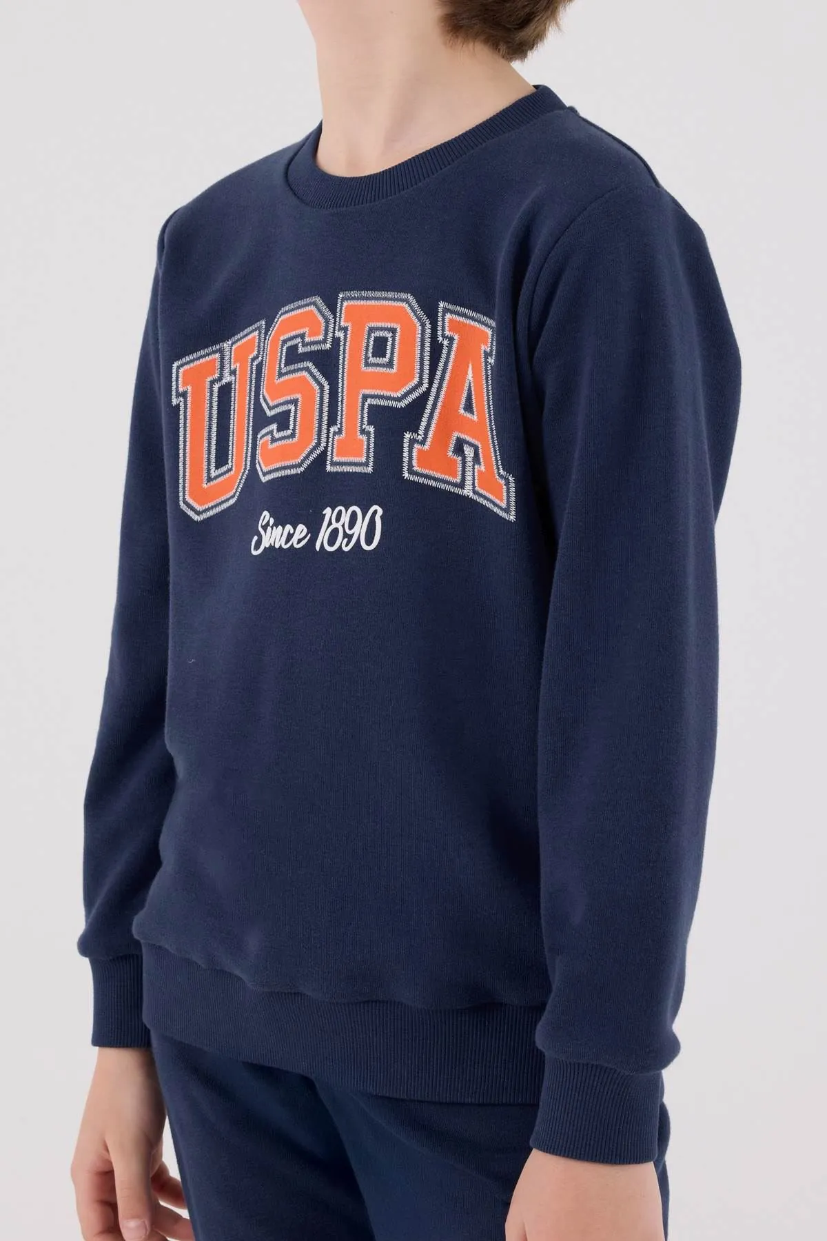 4-15 Yaş Lisanslı Us Polo Assn Erkek Çocuk Takım-İndigo
