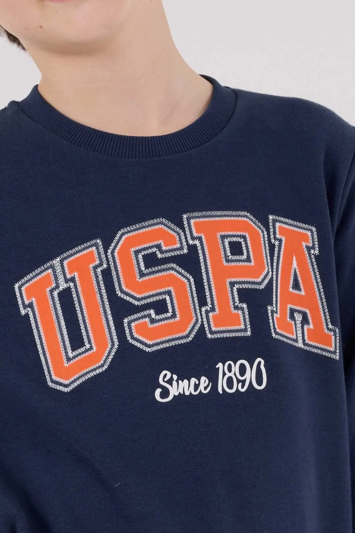 4-15 Yaş Lisanslı Us Polo Assn Erkek Çocuk Takım-İndigo