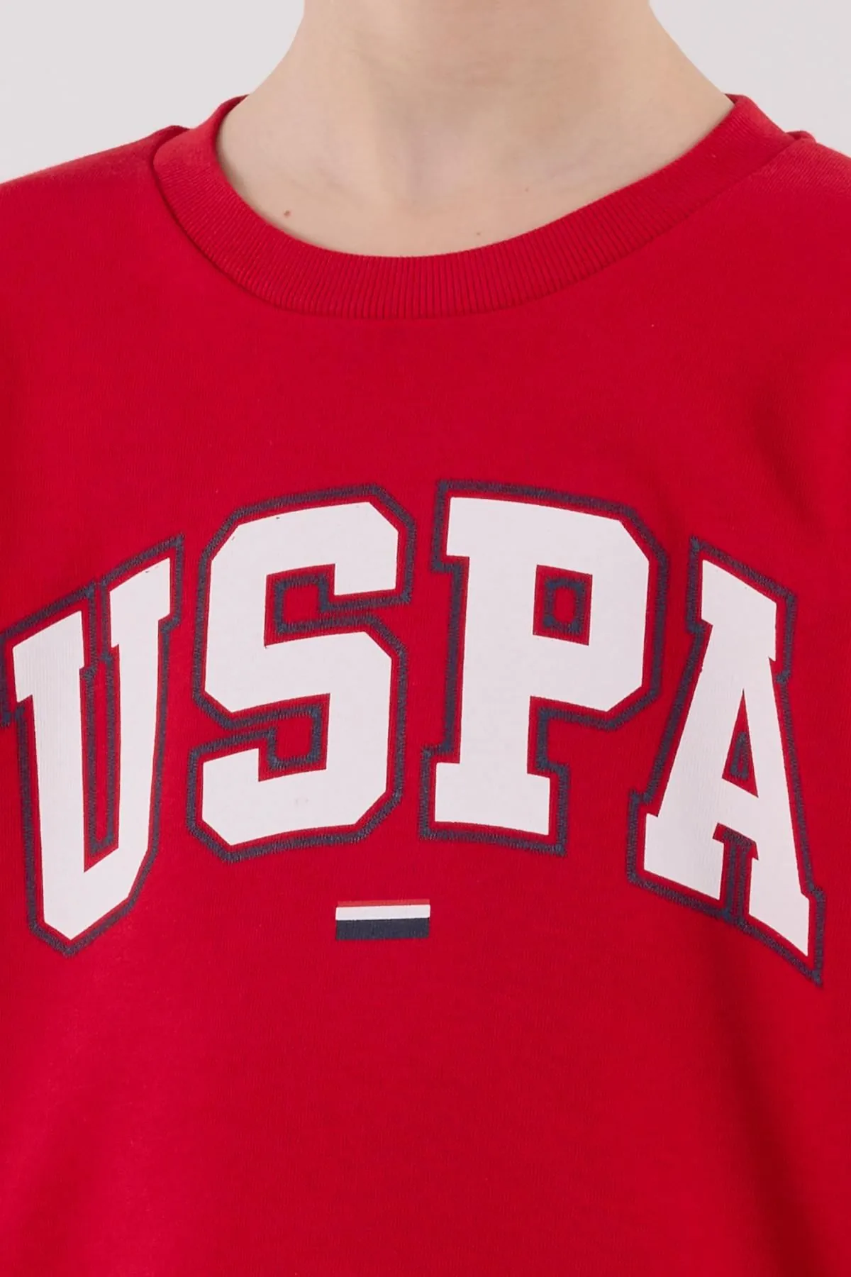 4-15 Yaş Lisanslı Us Polo Assn Erkek Çocuk Takım-Kırmızı