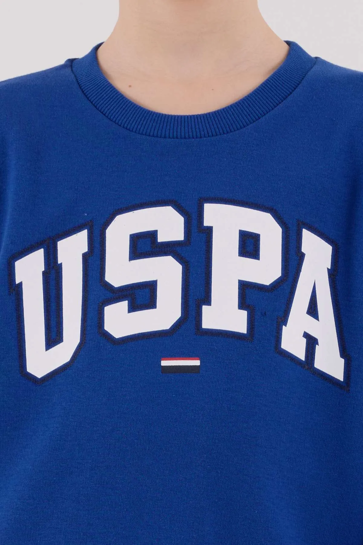 4-15 Yaş Lisanslı Us Polo Assn Erkek Çocuk Takım-Saks