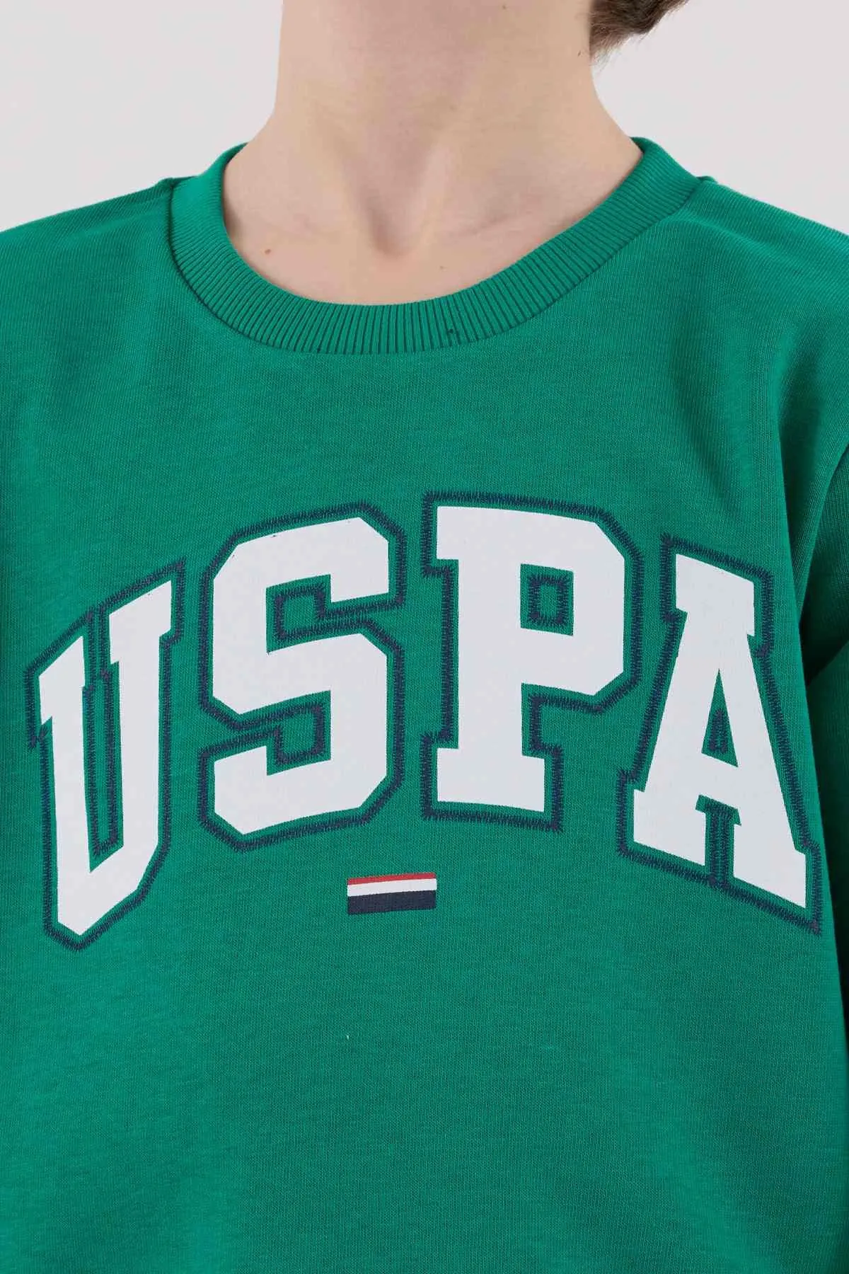4-15 Yaş Lisanslı Us Polo Assn Erkek Çocuk Takım-Yeşil
